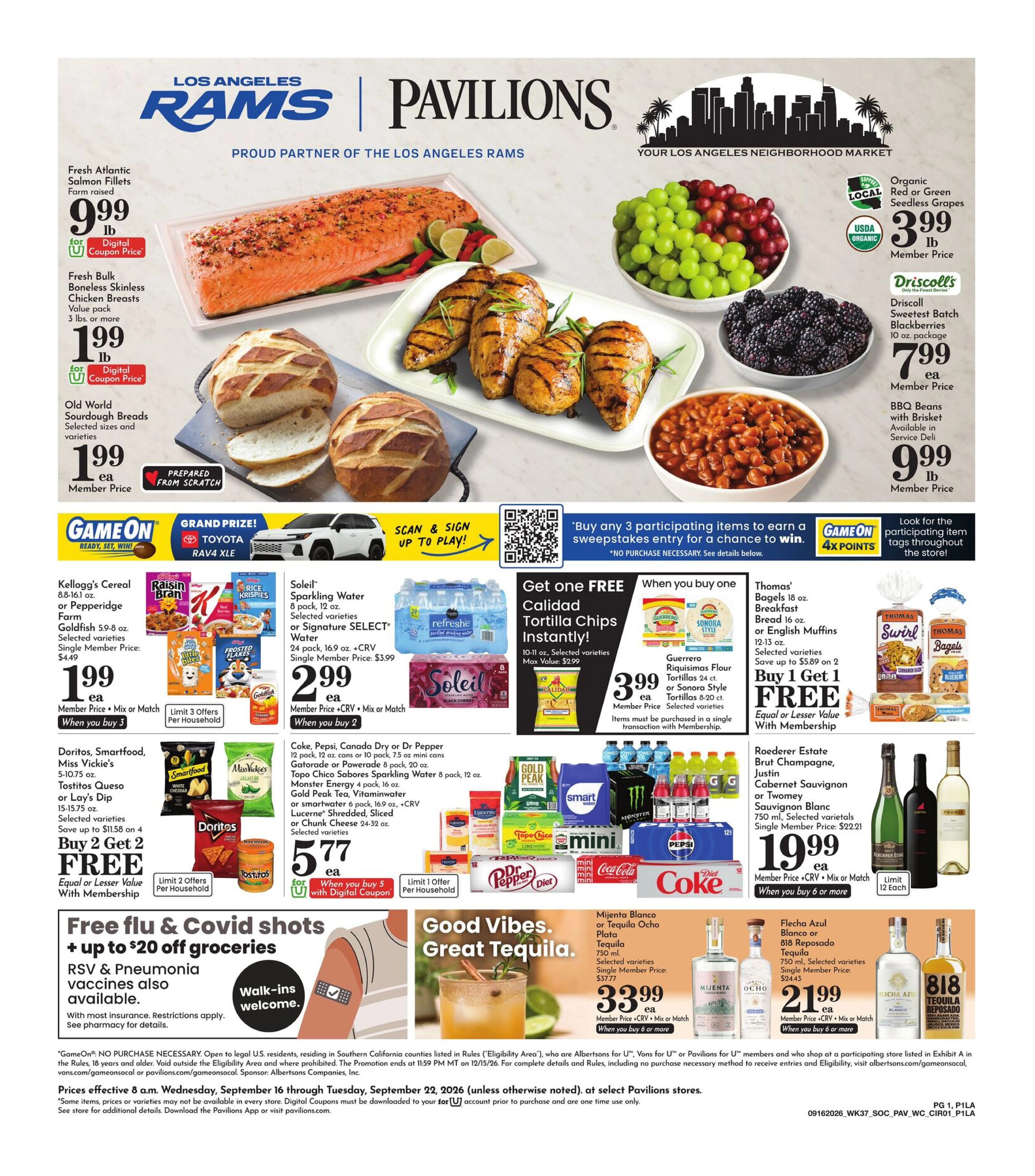Pavilions weekly ad flyer, Sep16 – Sep22, 2026