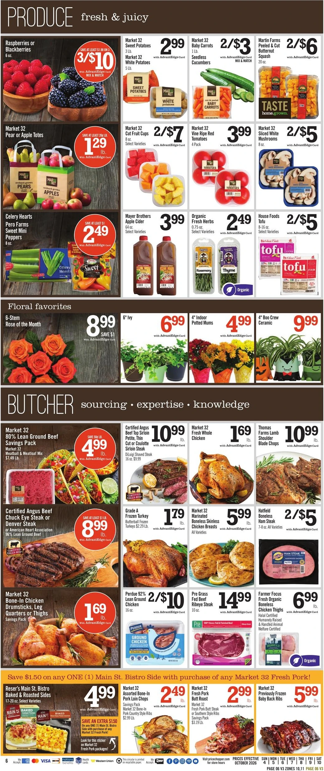 Price Chopper Page 6 of 10, weekly ad for Oct 4 - Oct 10, 2026
