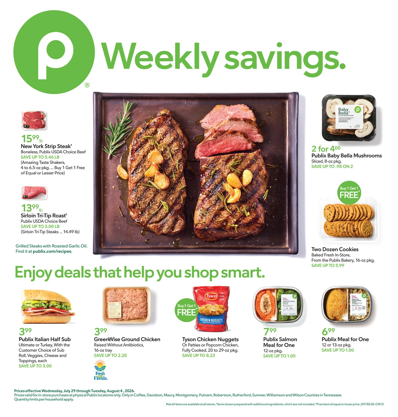 Weekly Ad page 1