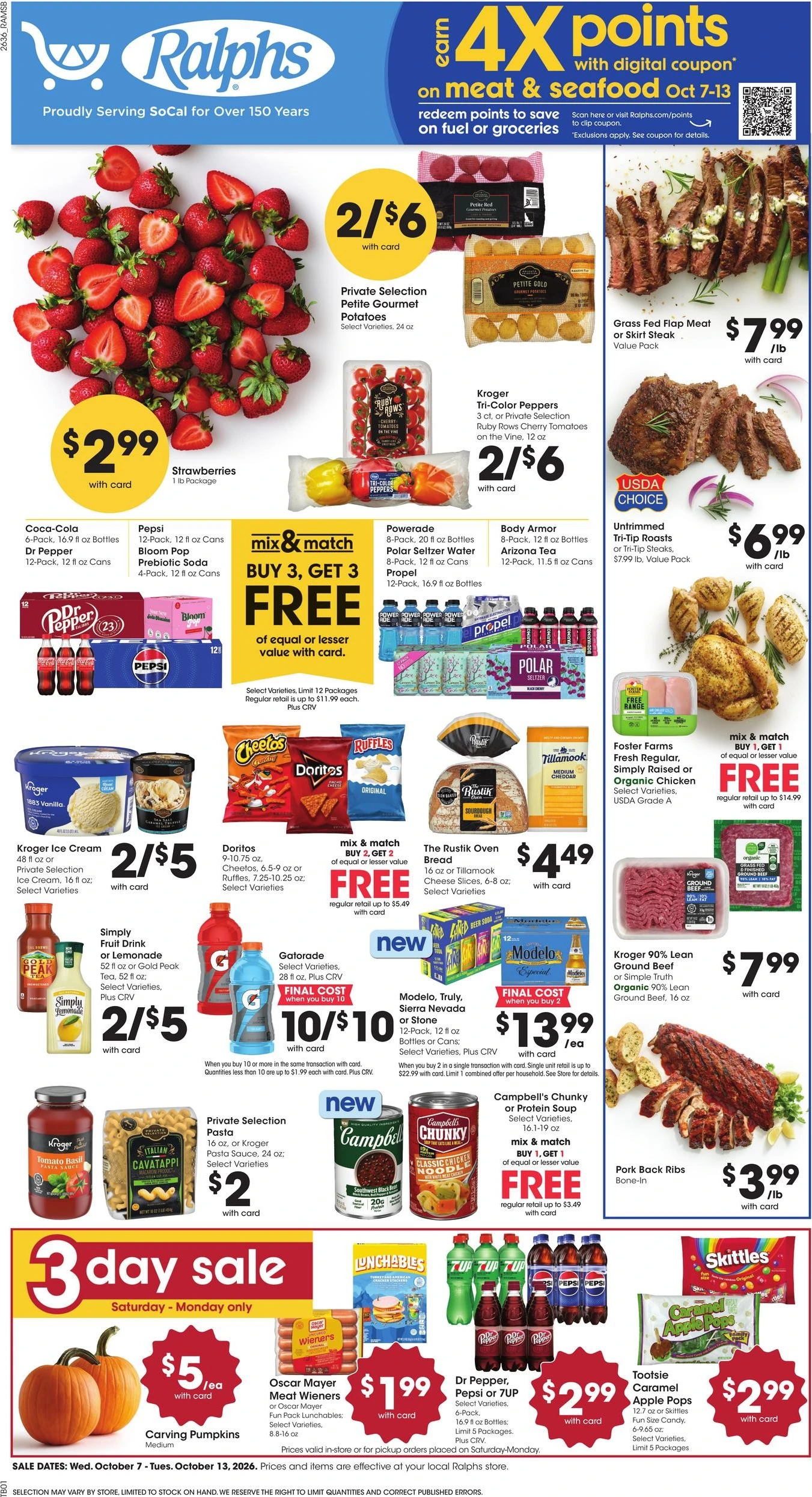 Ralphs Page 1 of 14, weekly ad for Oct 7 - Oct 13, 2026