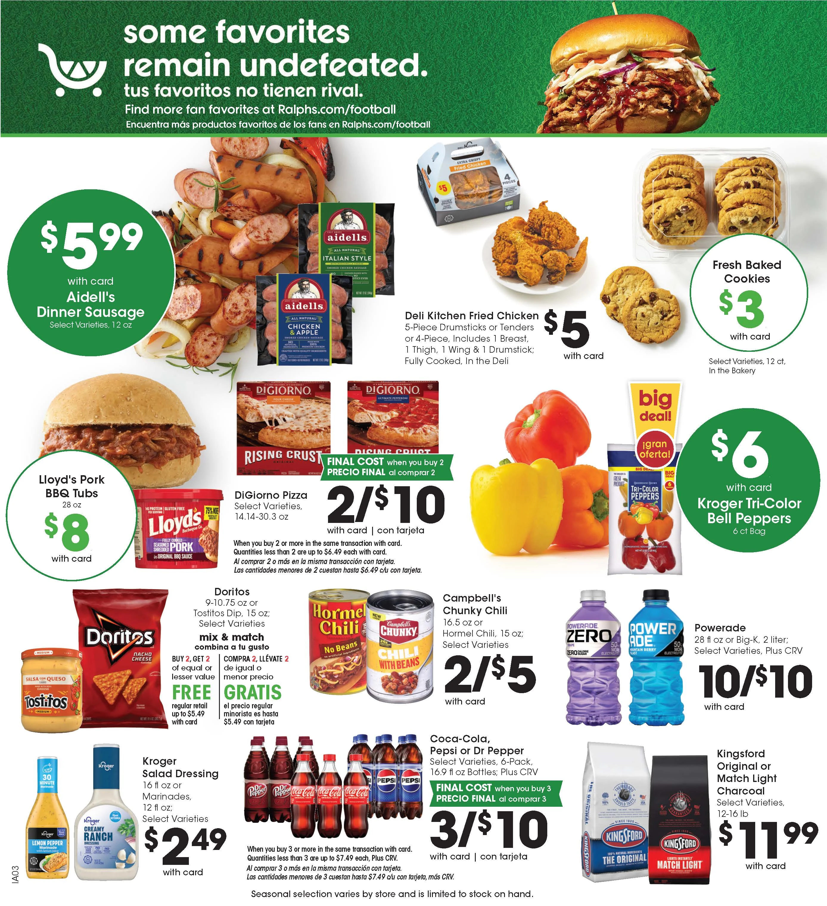 Ralphs Page 13 of 15, weekly ad for Oct 28 - Nov 4, 2026