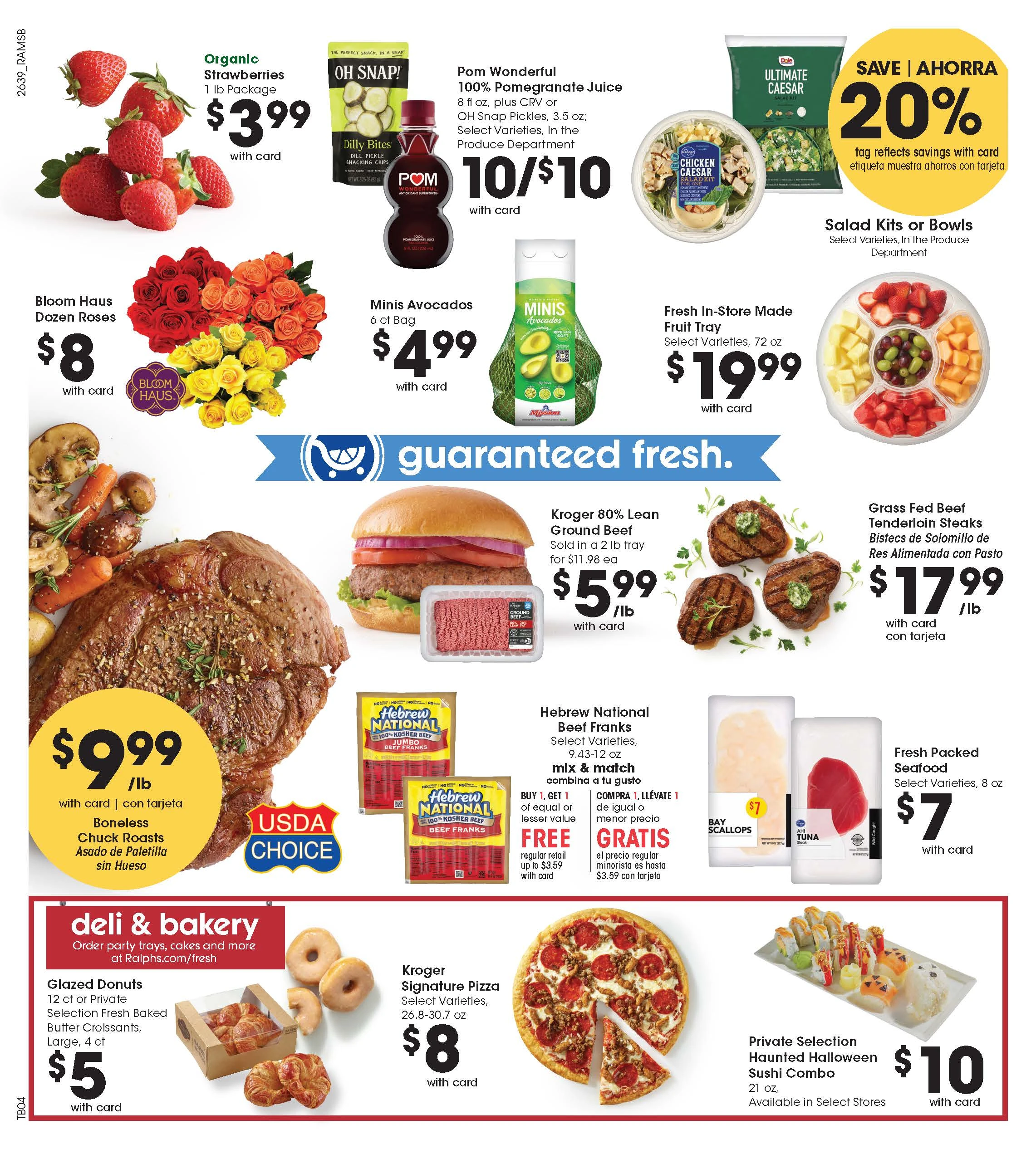 Ralphs Page 14 of 15, weekly ad for Oct 28 - Nov 4, 2026