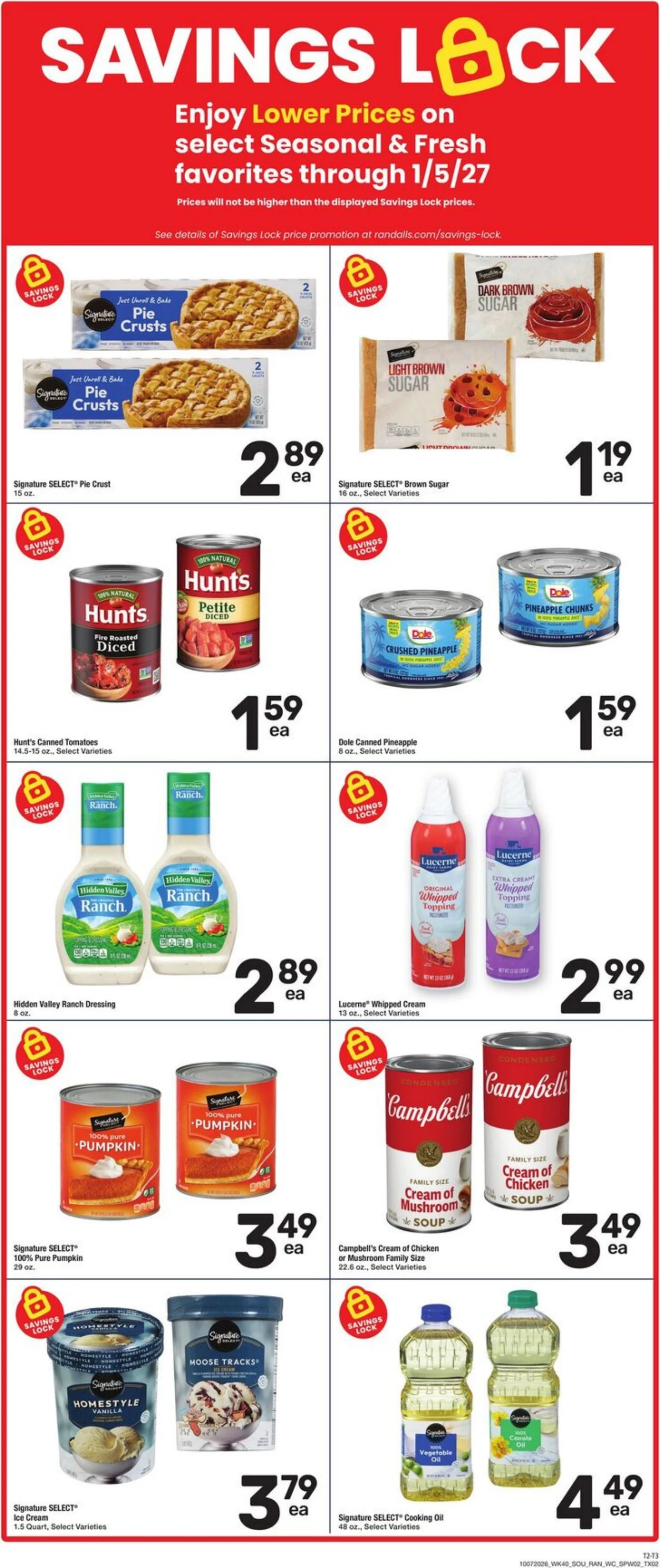 Randalls Page 2 of 5, weekly ad for Oct 7 - Oct 13, 2026