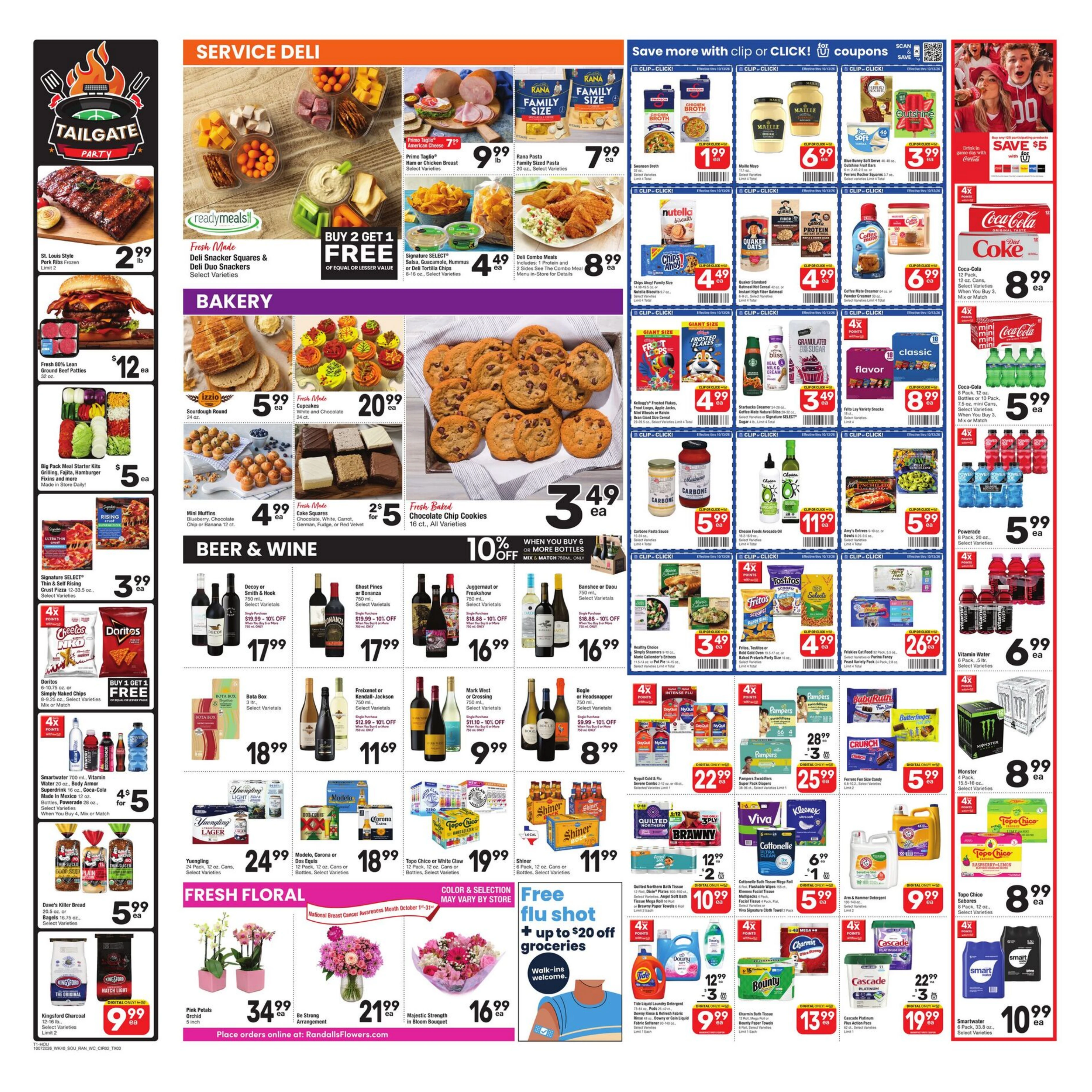 Randalls Page 4 of 5, weekly ad for Oct 7 - Oct 13, 2026