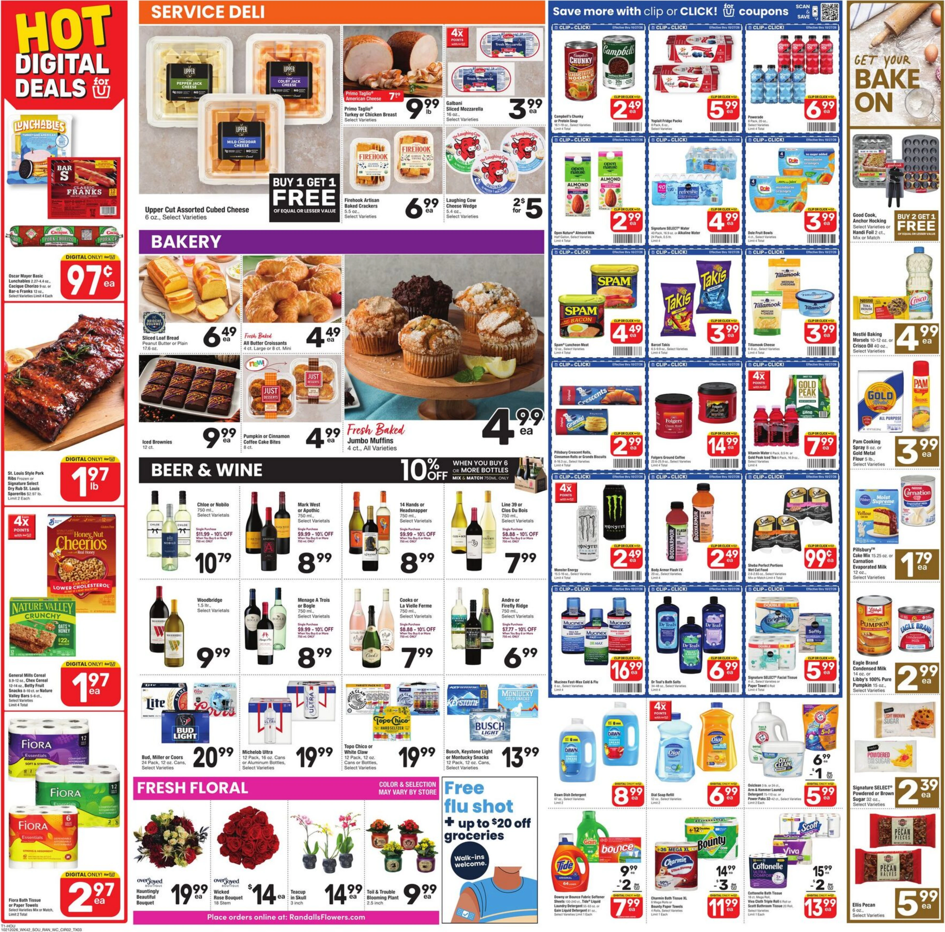 Randalls Page 4 of 5, weekly ad for Oct 21 - Oct 27, 2026