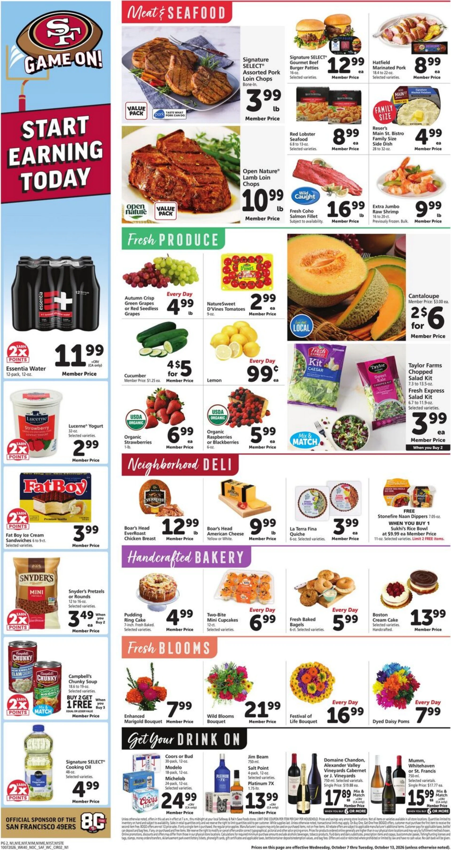 Safeway Page 2 of 9, weekly ad for Oct 7 - Oct 13, 2026