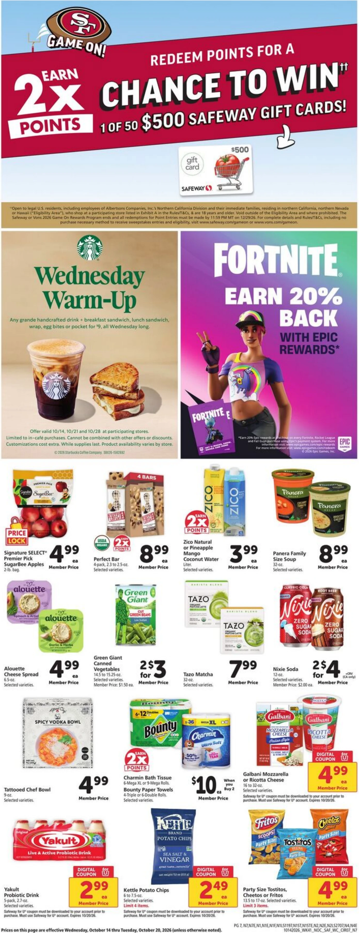 Safeway Page 7 of 9, weekly ad for Oct 14 - Oct 20, 2026