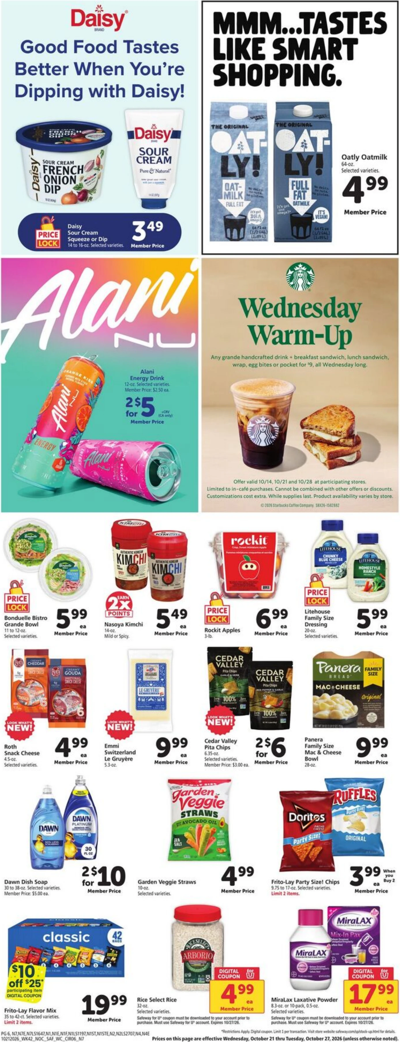 Safeway Page 6 of 9, weekly ad for Oct 21 - Oct 27, 2026