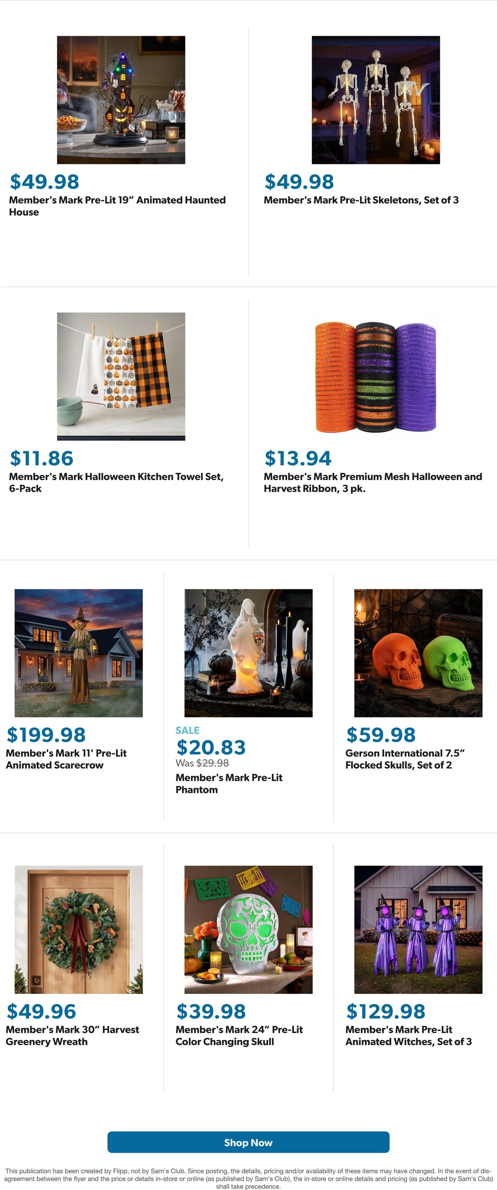 Sam's Club Page 3 of 14, weekly ad for Oct 1 - Oct 7, 2026