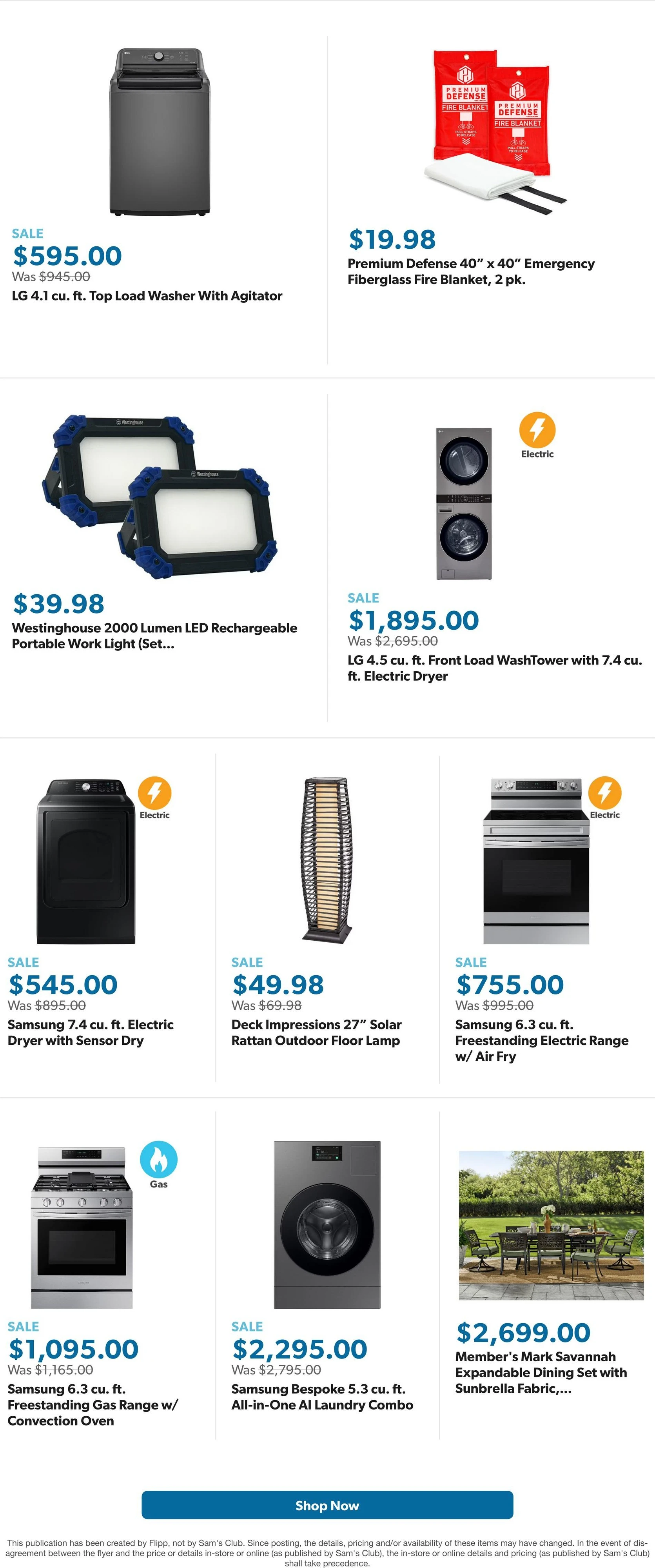 Sam's Club Page 11 of 14, weekly ad for Oct 8 - Oct 14, 2026