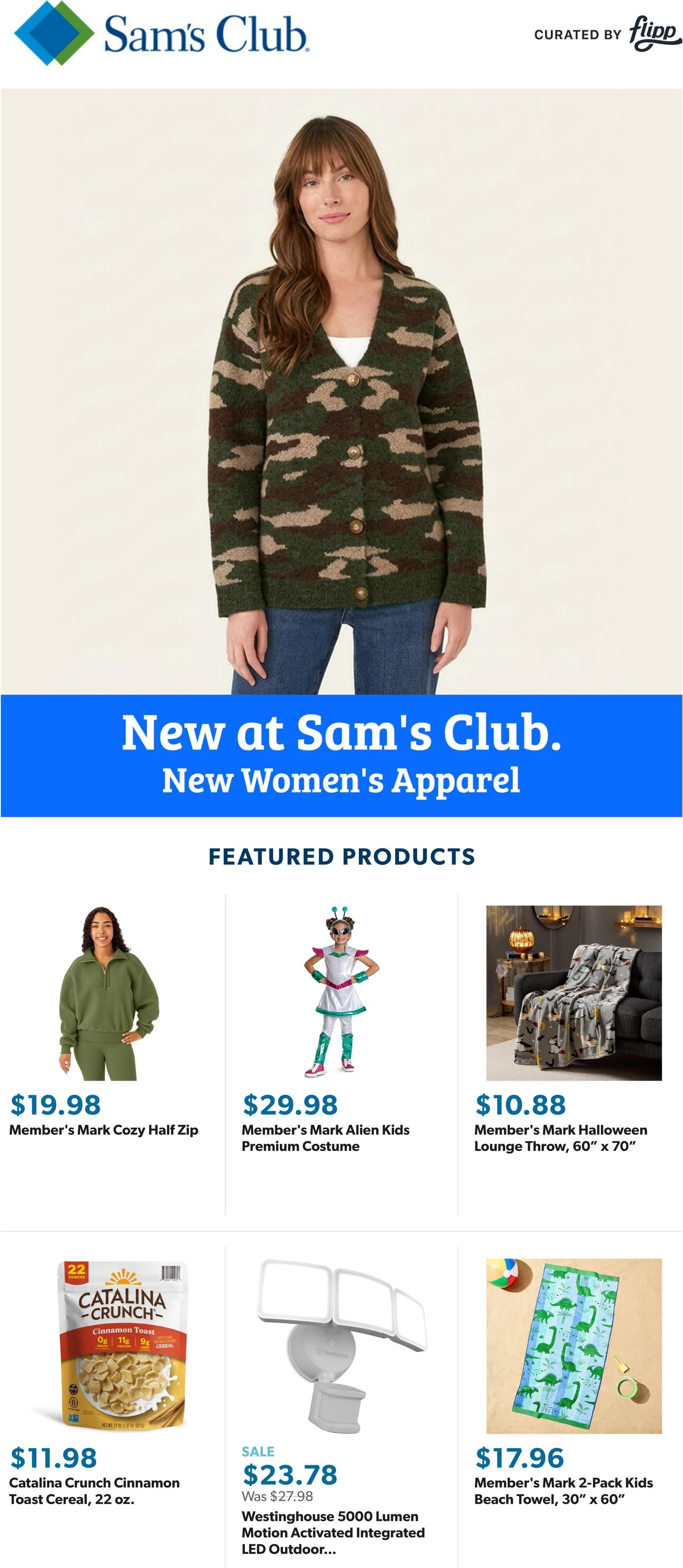 Sam's Club Page 1 of 14, weekly ad for Oct 8 - Oct 14, 2026