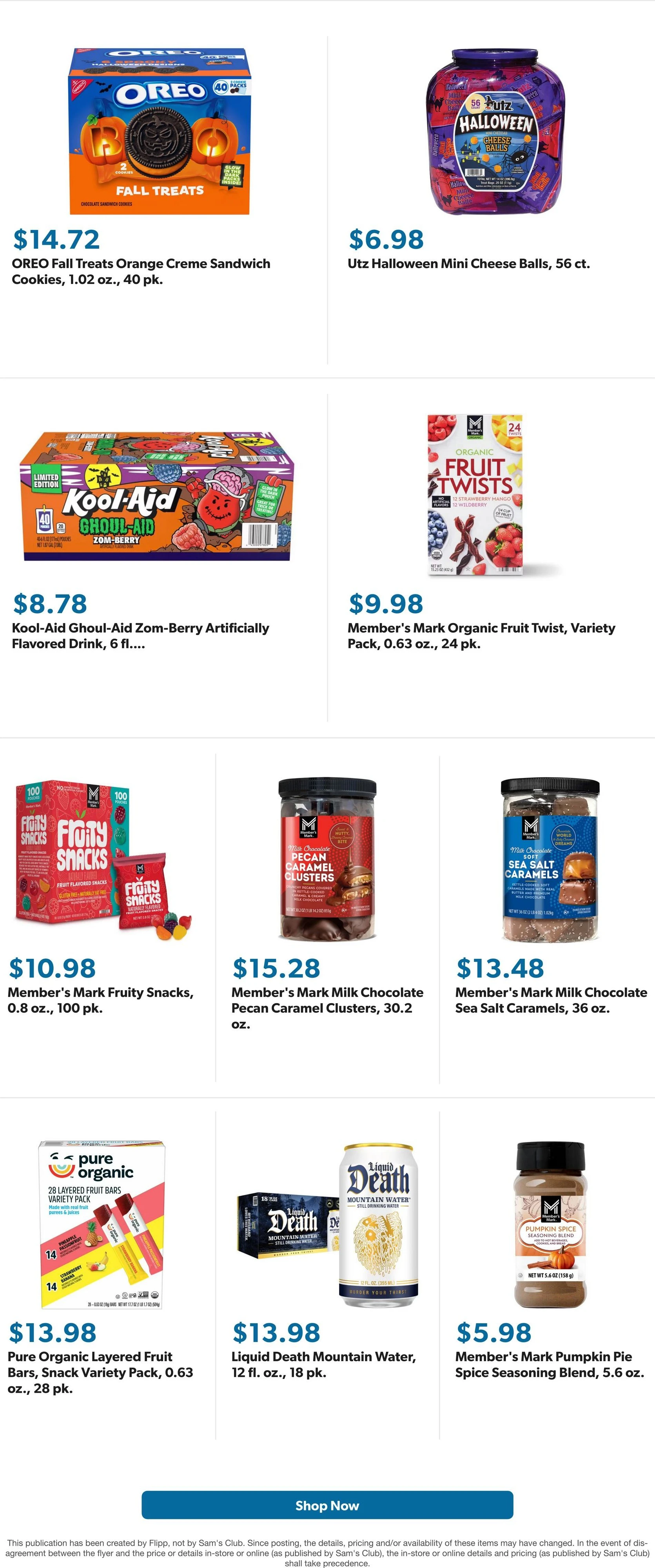 Sam's Club Page 3 of 14, weekly ad for Oct 22 - Oct 28, 2026