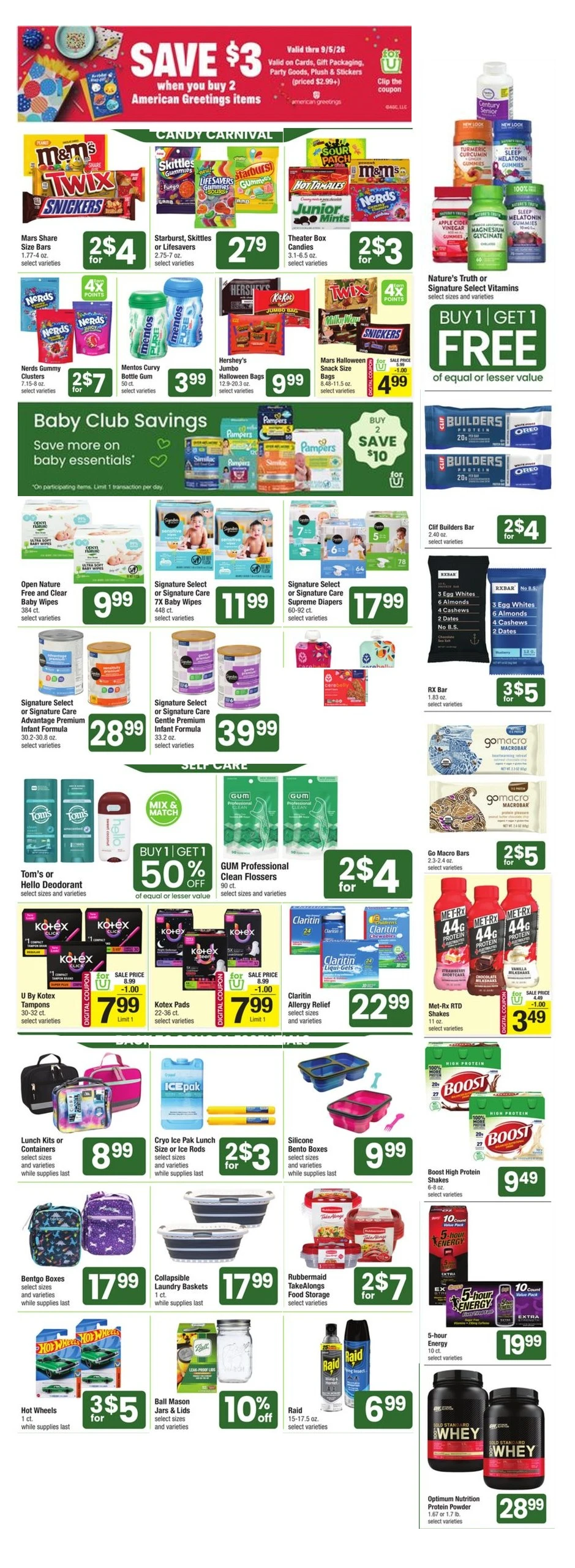 Shaw's Page 6 of 9, weekly ad for Aug 21 - Aug 27, 2026