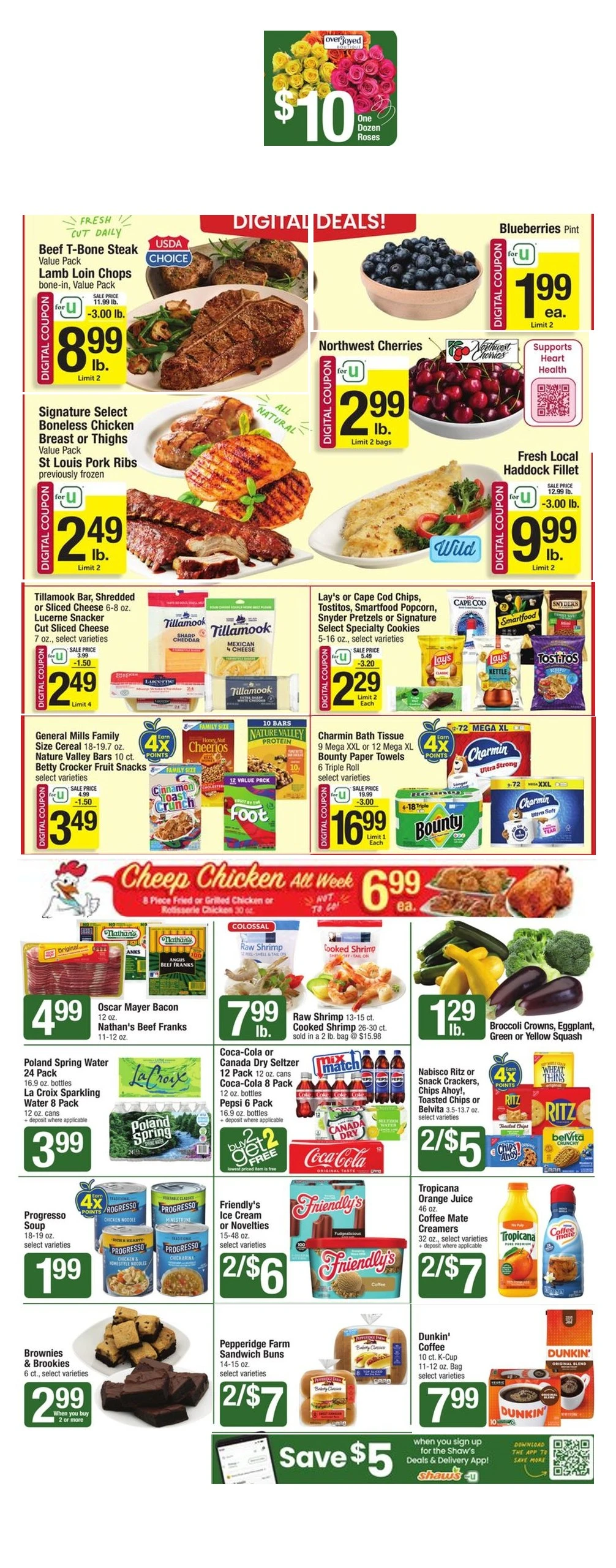Shaws weekly ad flyer, Jul31 – Aug06, 2026