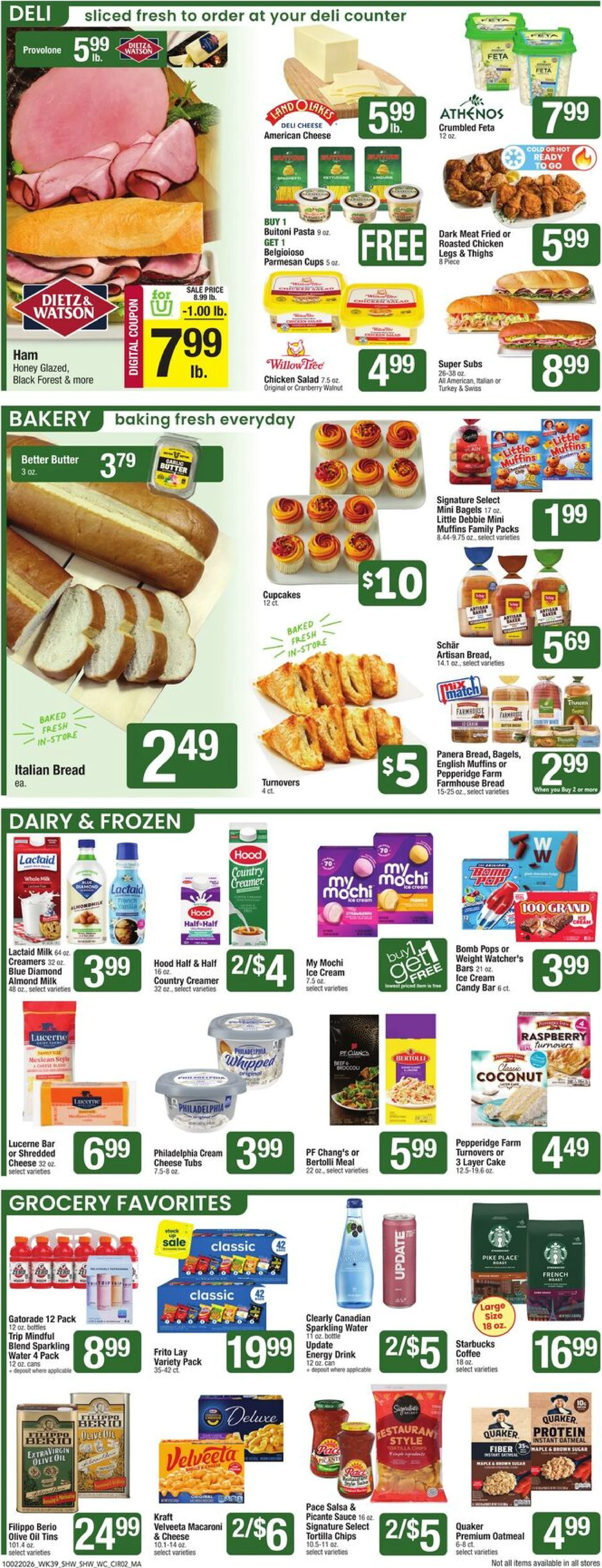 Shaw's Page 2 of 8, weekly ad for Oct 2 - Oct 8, 2026
