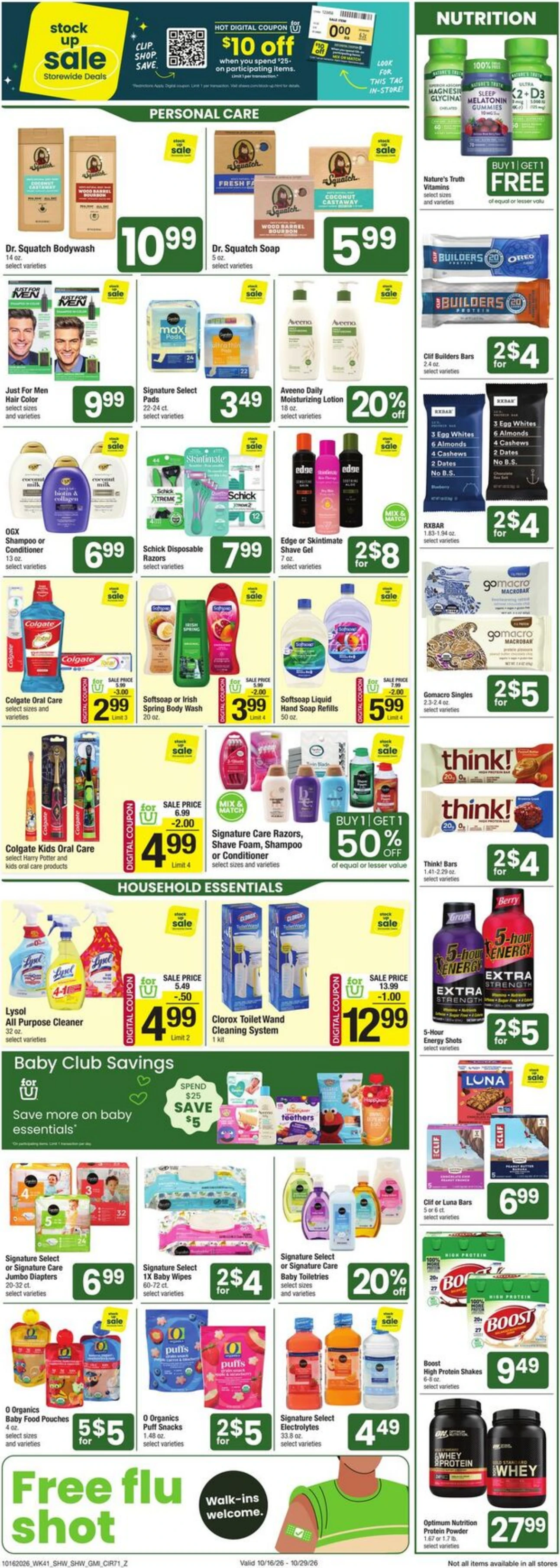 Shaw's Page 6 of 8, weekly ad for Oct 16 - Oct 22, 2026
