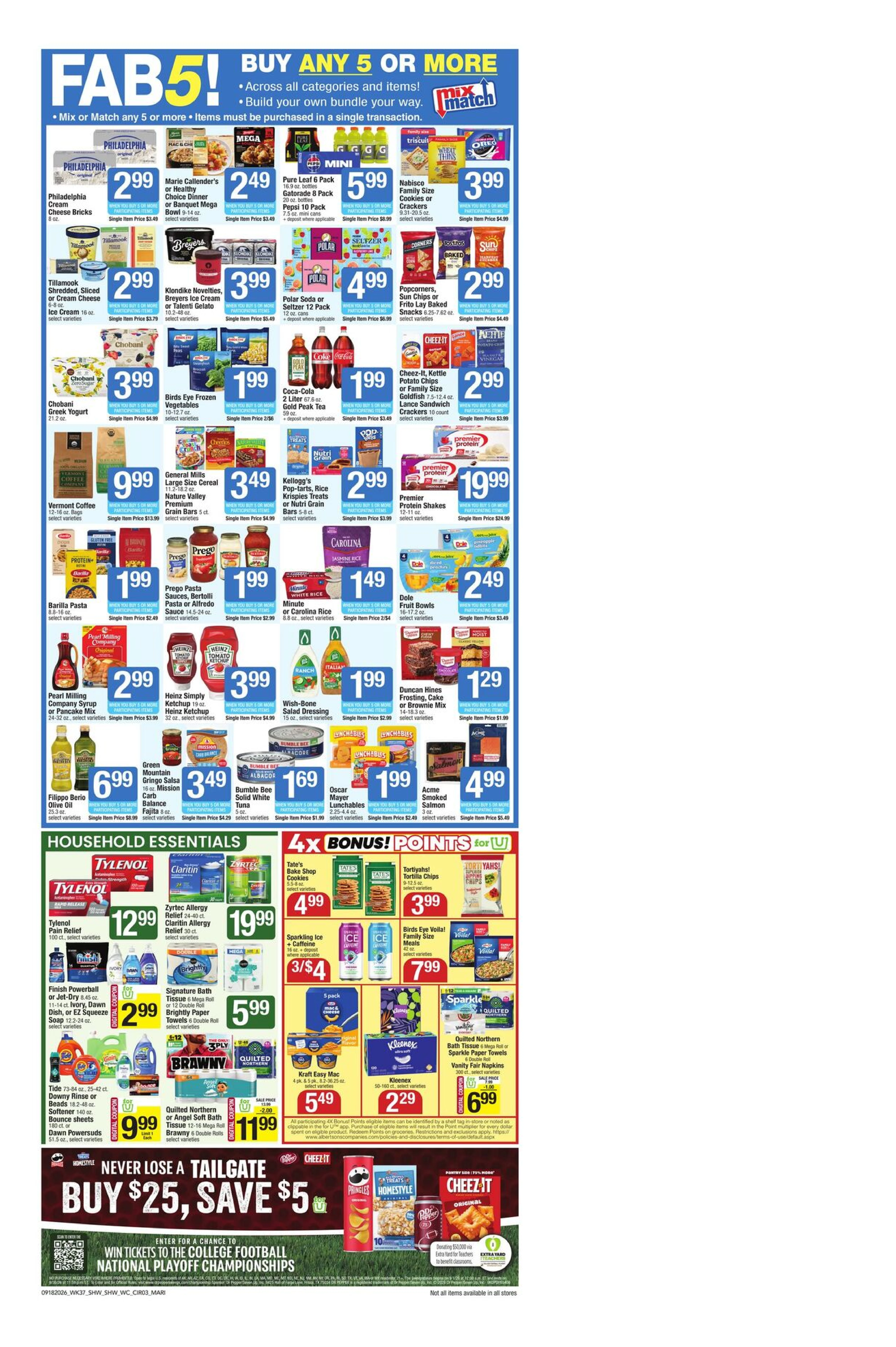Shaw's Page 3 of 9, weekly ad for Sep 18 - Sep 24, 2026