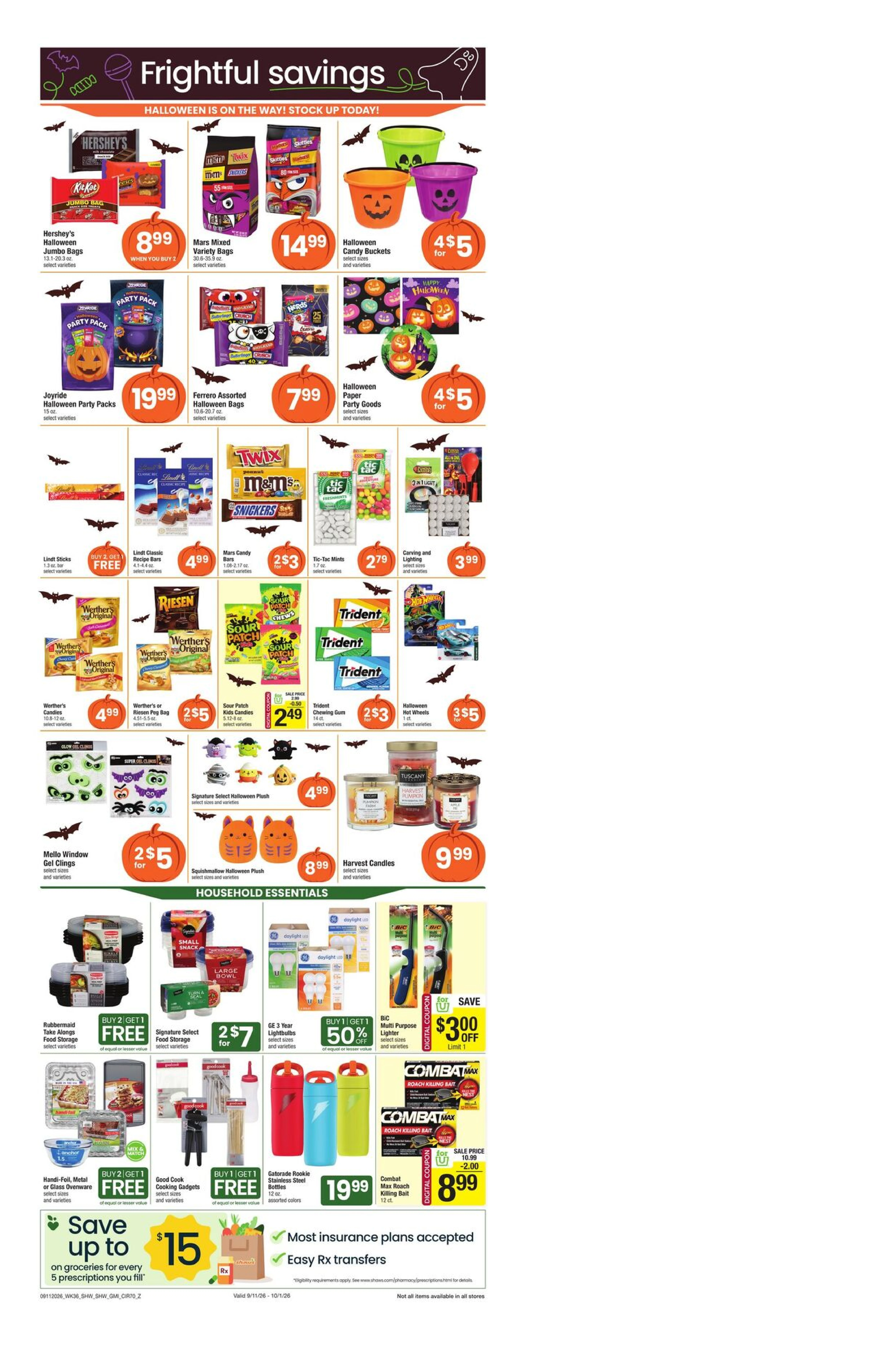 Shaw's Page 5 of 9, weekly ad for Sep 18 - Sep 24, 2026