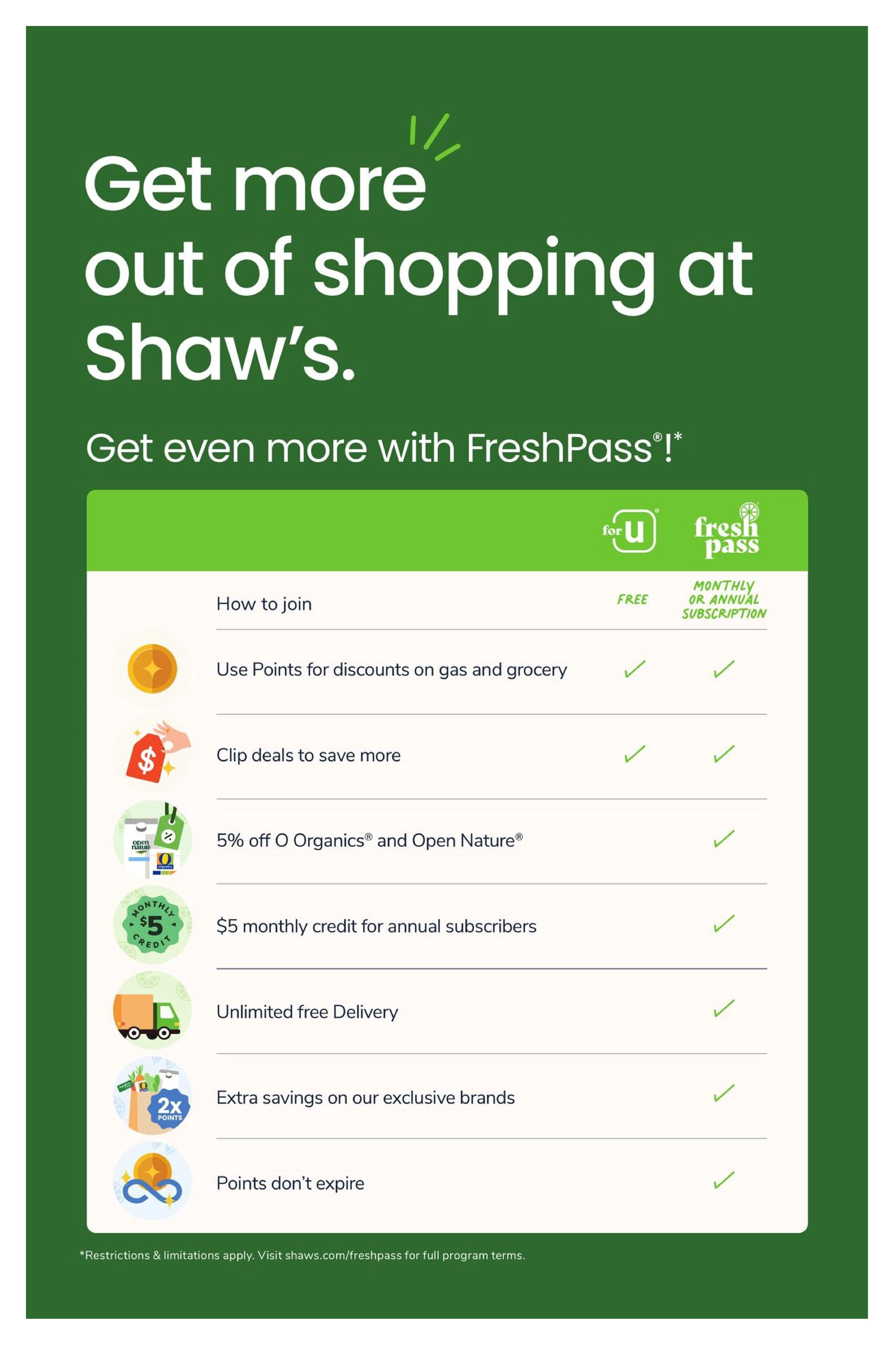 Shaw's Page 9 of 9, weekly ad for Sep 18 - Sep 24, 2026