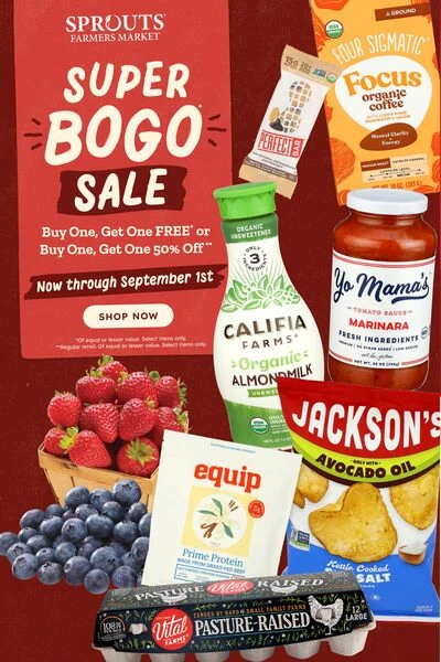 Sprouts weekly ad flyer, Aug26 – Sep01, 2026