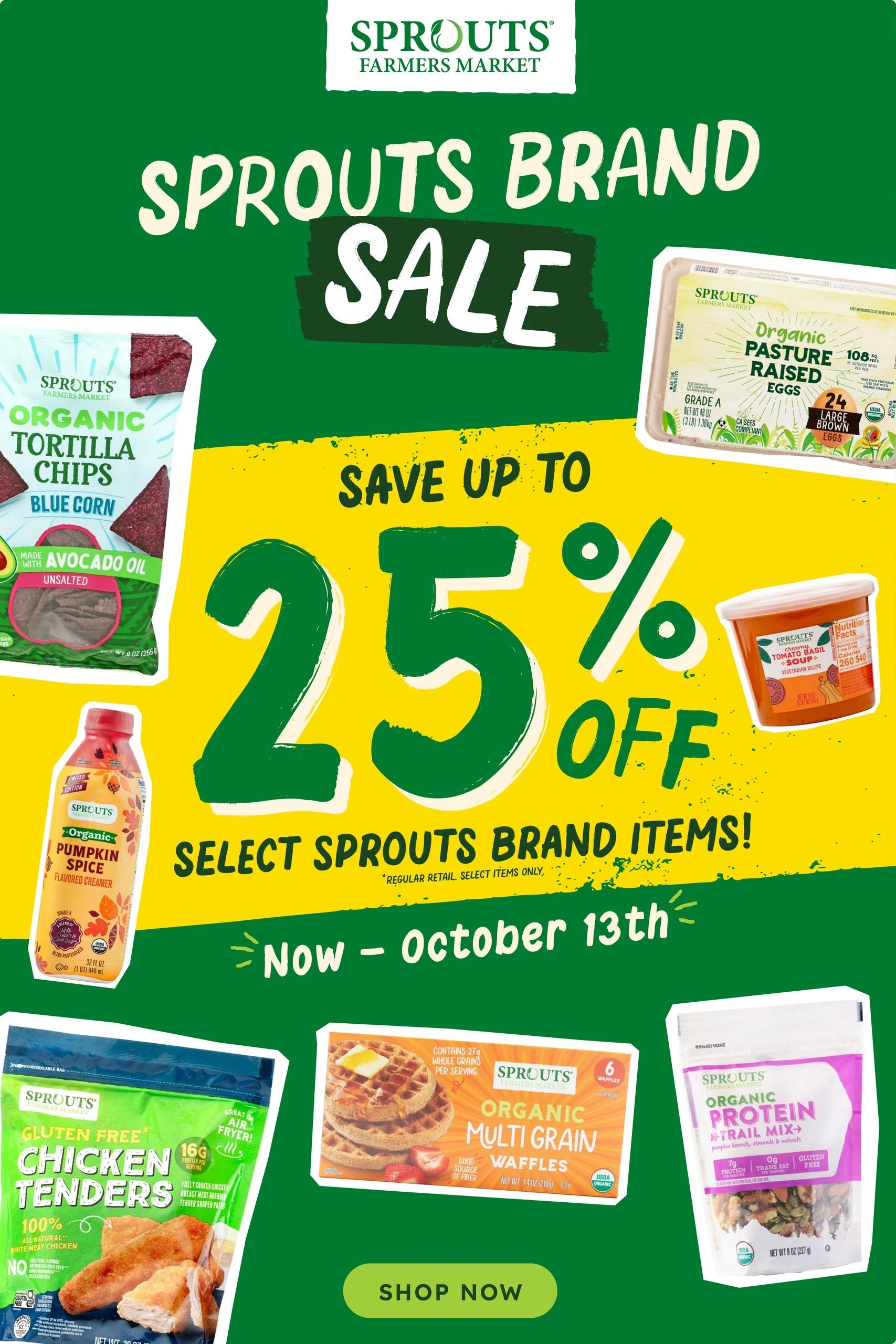 Sprouts Page 1 of 12, weekly ad for Oct 7 - Oct 13, 2026