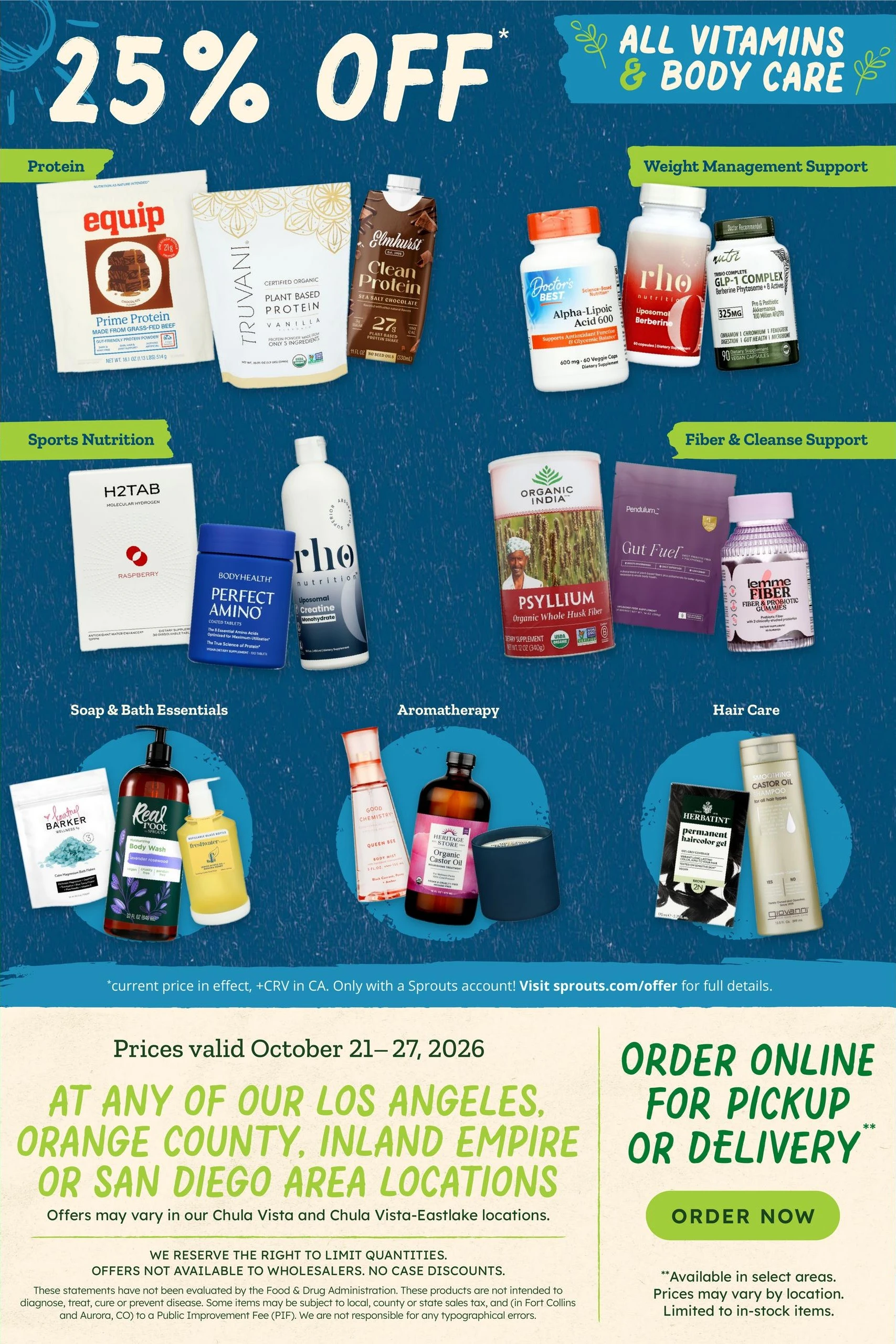 Sprouts Page 10 of 11, weekly ad for Oct 21 - Oct 27, 2026