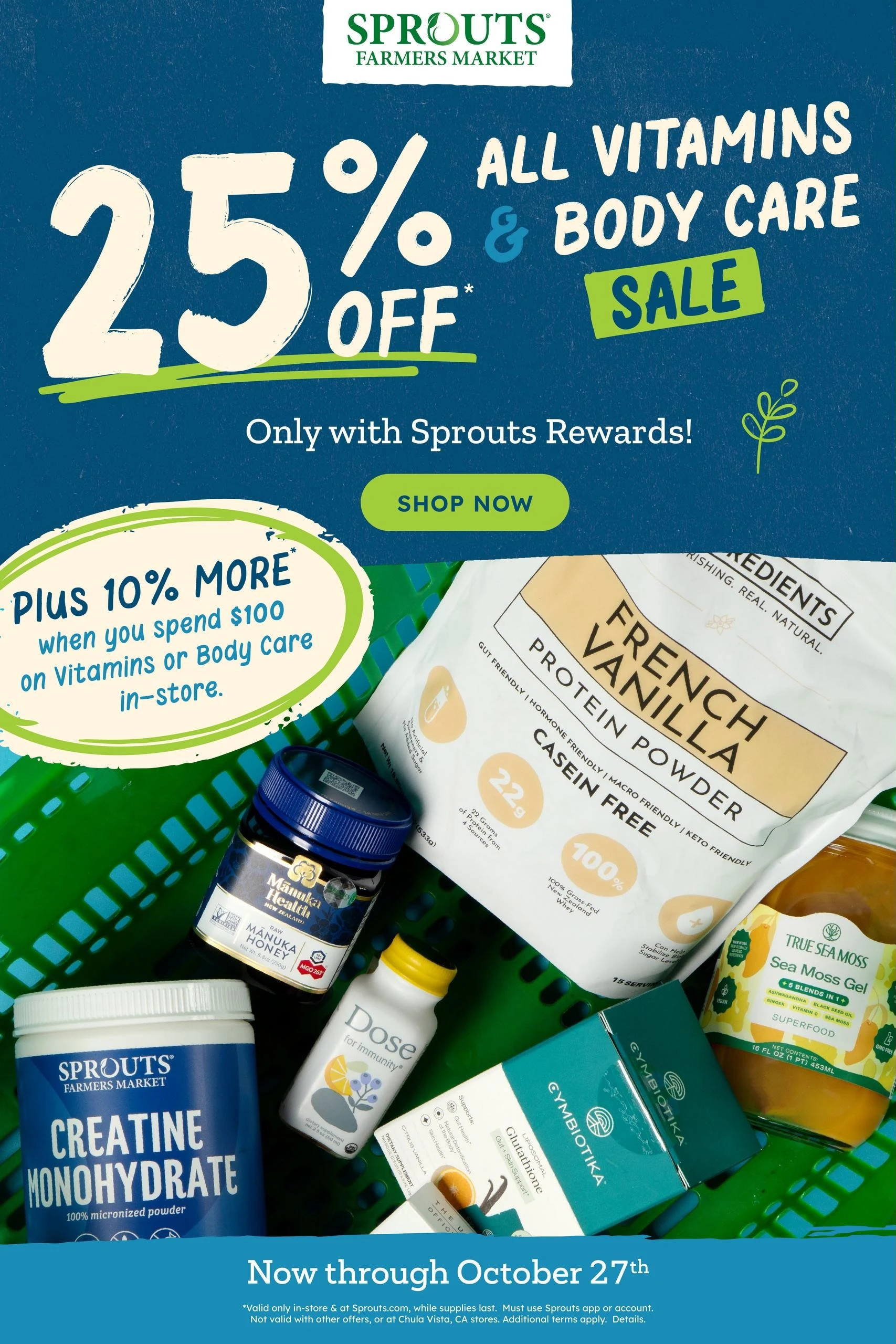 Sprouts Page 1 of 11, weekly ad for Oct 21 - Oct 27, 2026