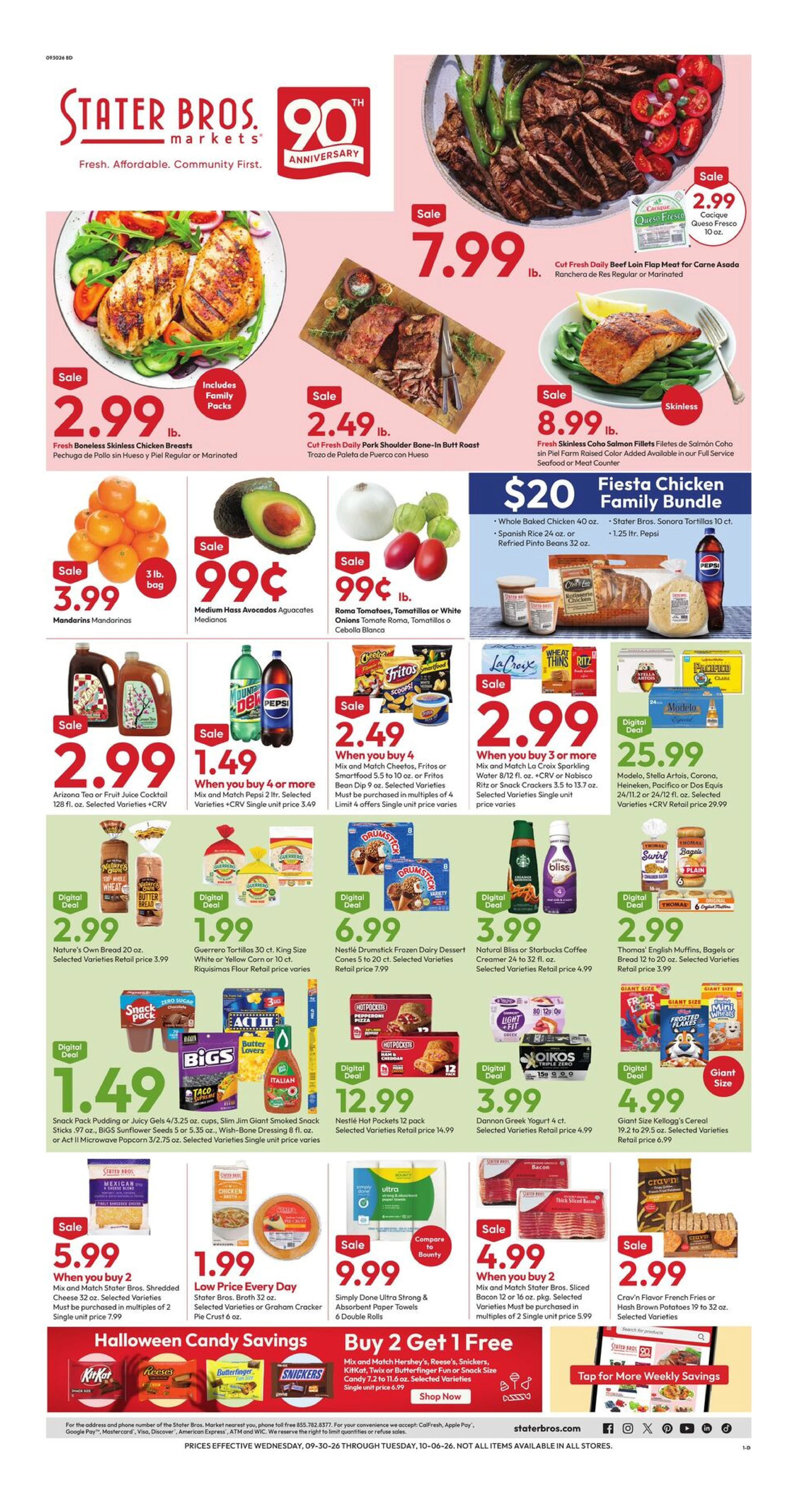 Stater Bros Markets Page 1