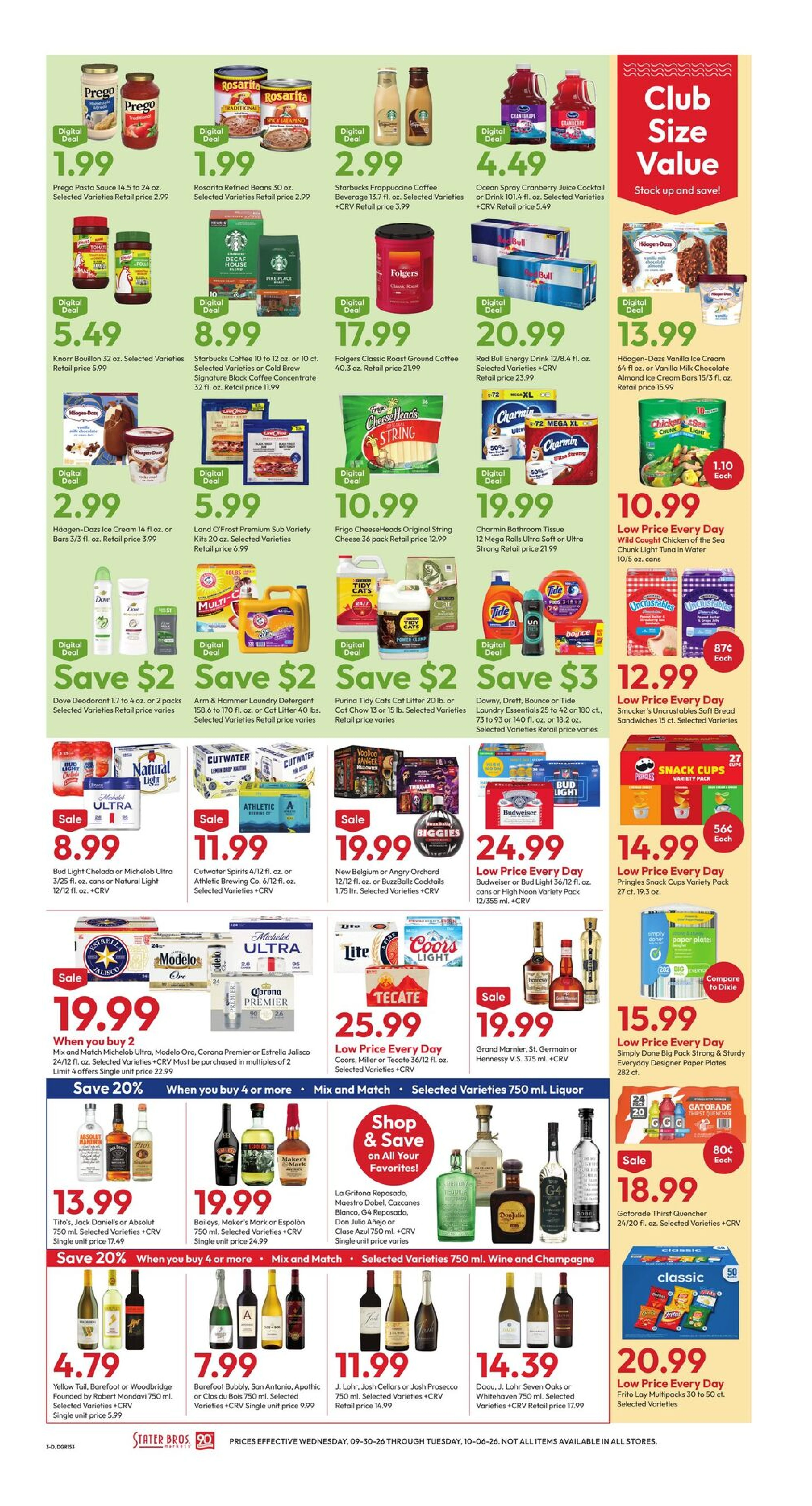 Stater Bros Markets Page 3