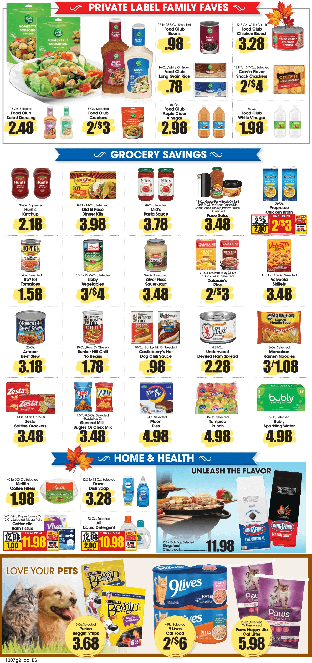 Stokesdale Bi-rite Page 4 of 6, weekly ad for Oct 7 - Oct 13, 2026