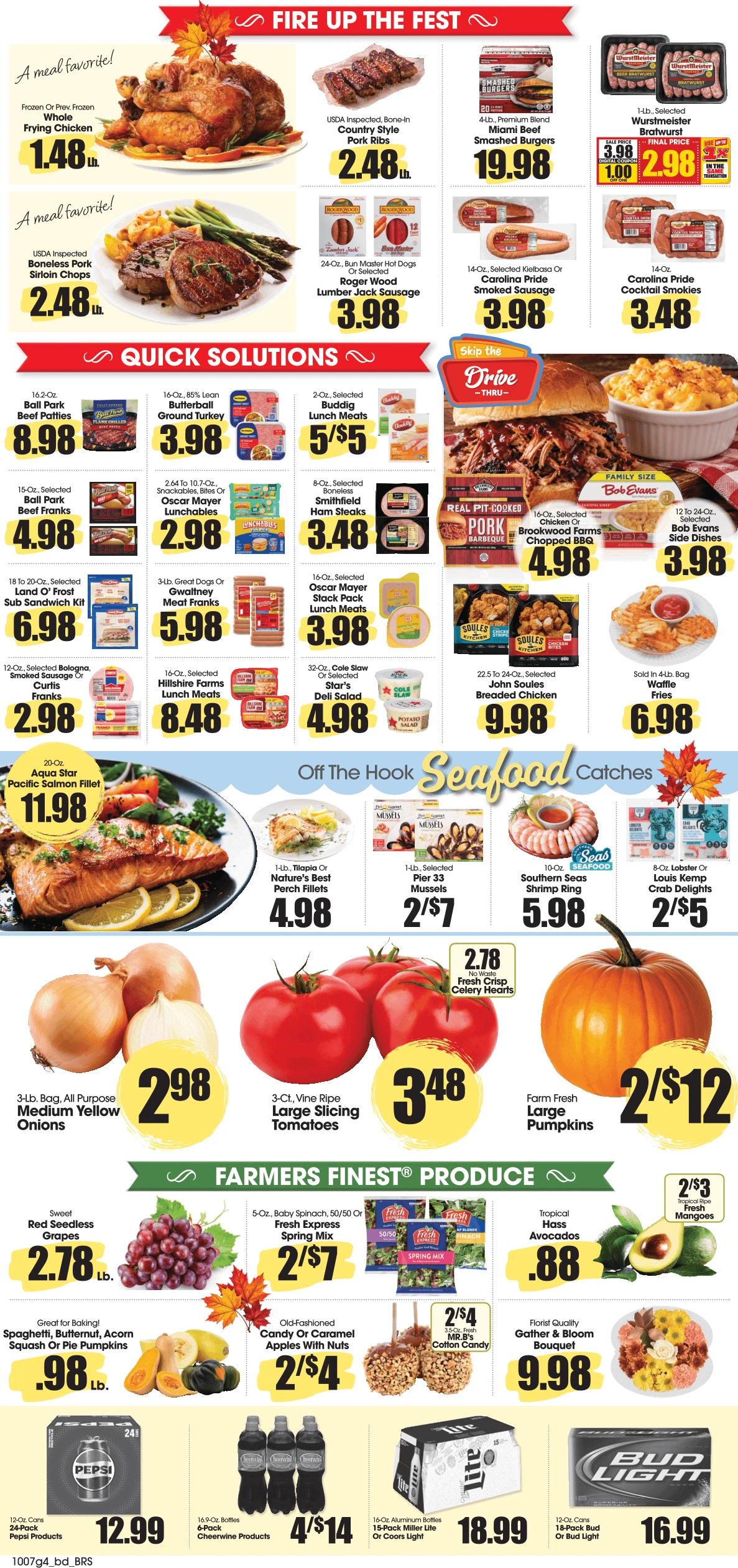 Stokesdale Bi-rite Page 6 of 6, weekly ad for Oct 7 - Oct 13, 2026