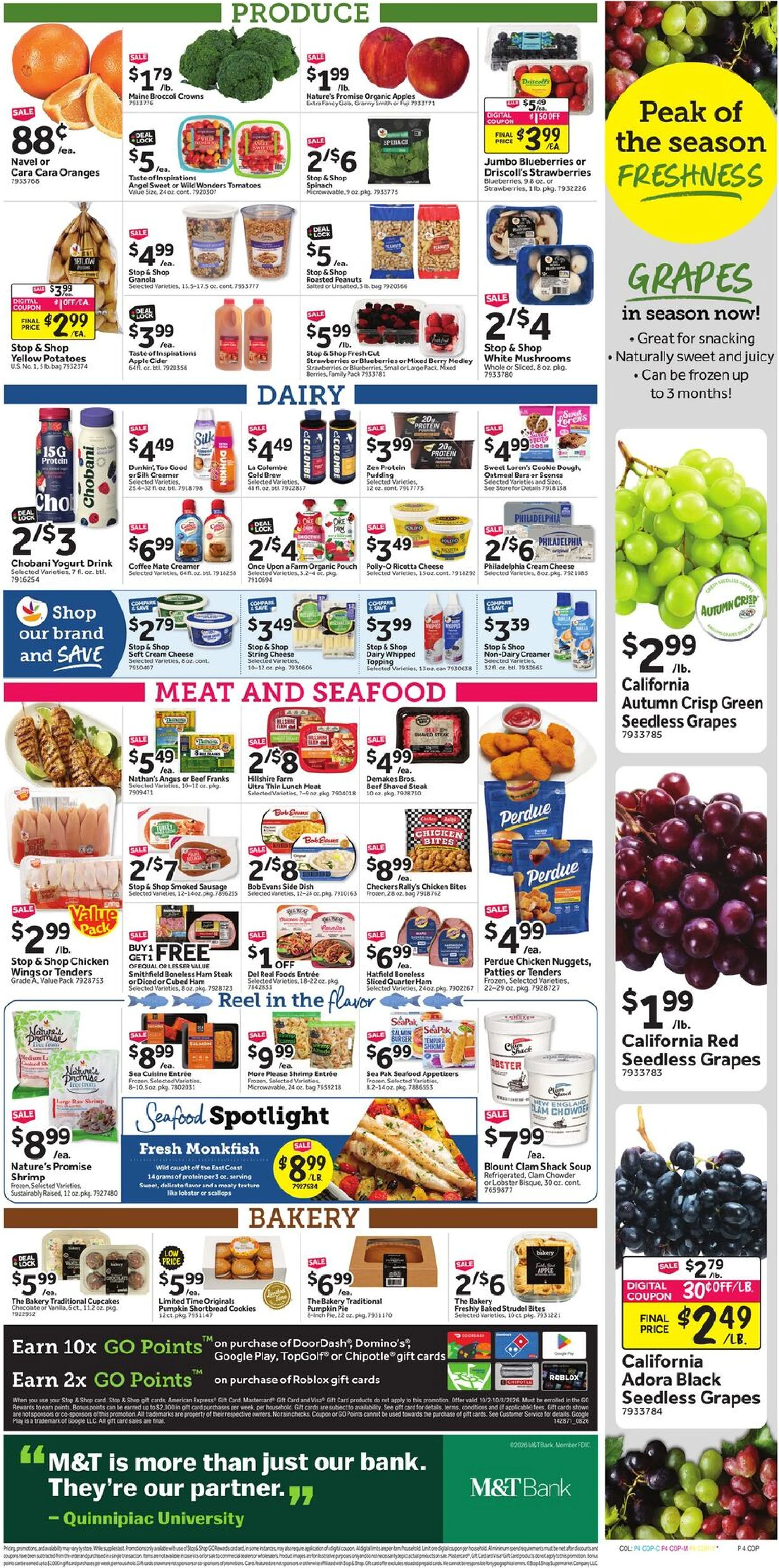 Stop & Shop Page 8 of 10, weekly ad for Oct 2 - Oct 8, 2026