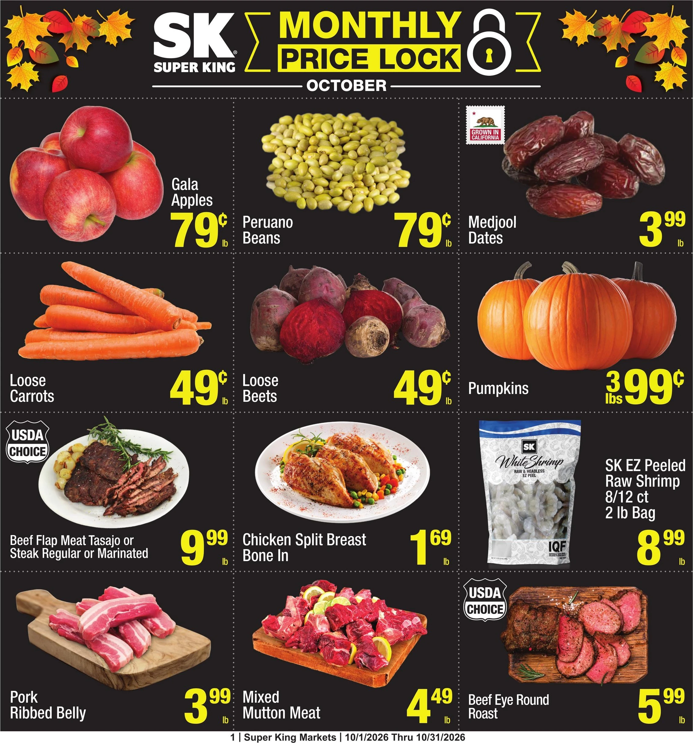 Super King Page 10 of 13, weekly ad for Oct 5 - Oct 11, 2026