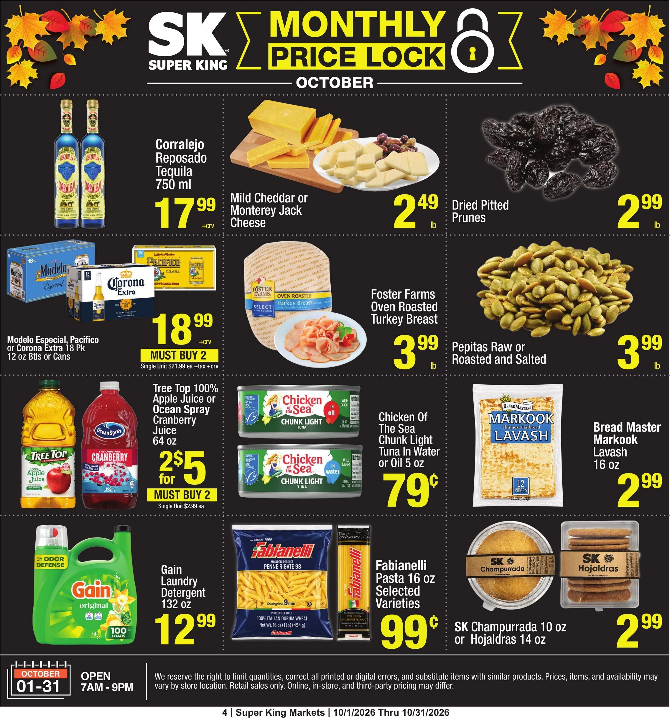 Super King Page 13 of 13, weekly ad for Oct 5 - Oct 11, 2026