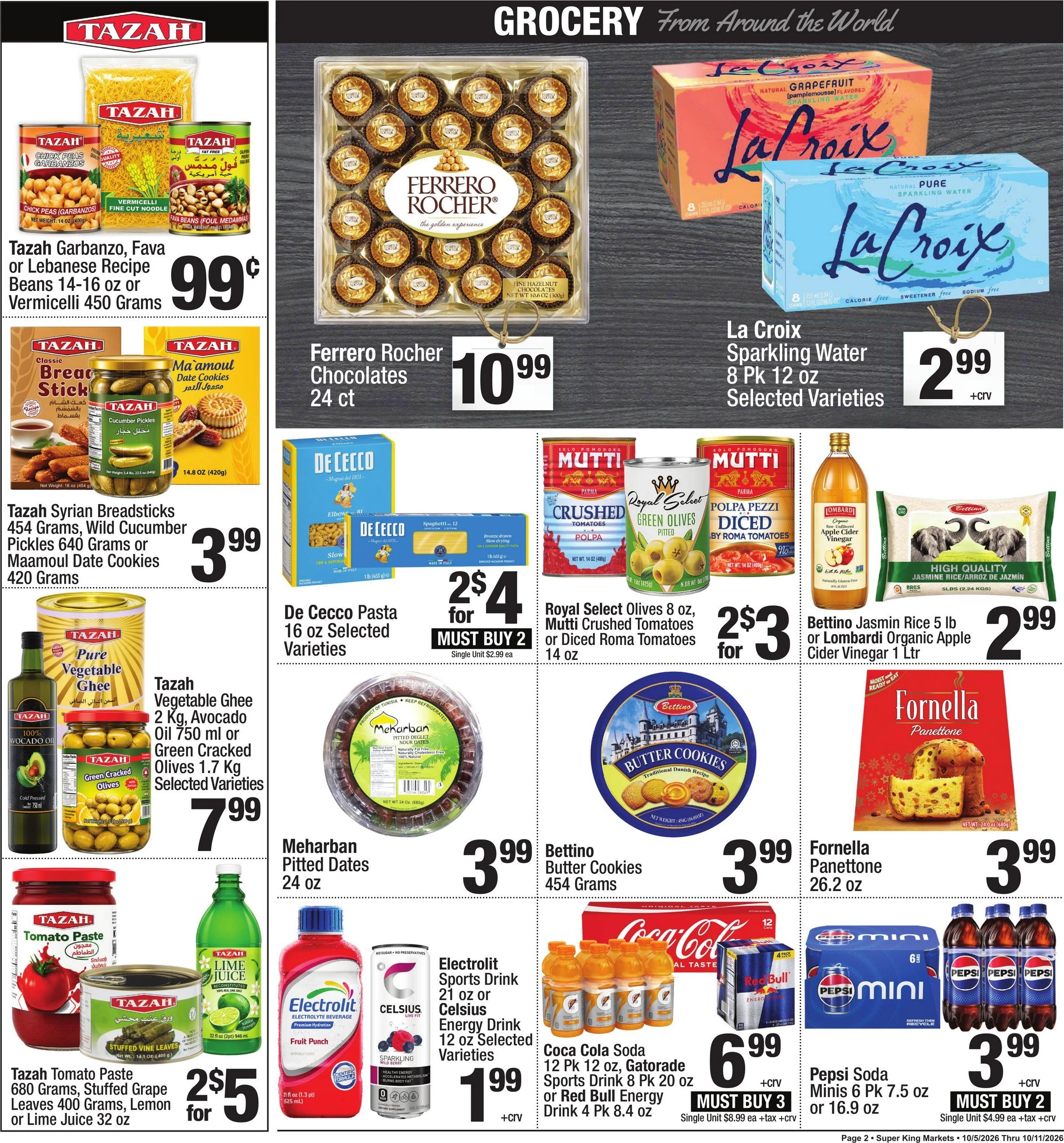 Super King Page 2 of 13, weekly ad for Oct 5 - Oct 11, 2026