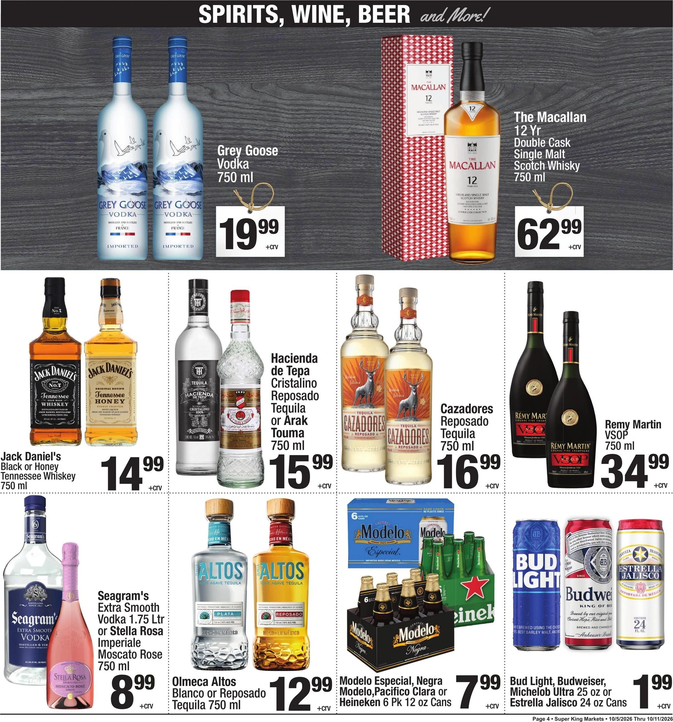 Super King Page 5 of 13, weekly ad for Oct 5 - Oct 11, 2026