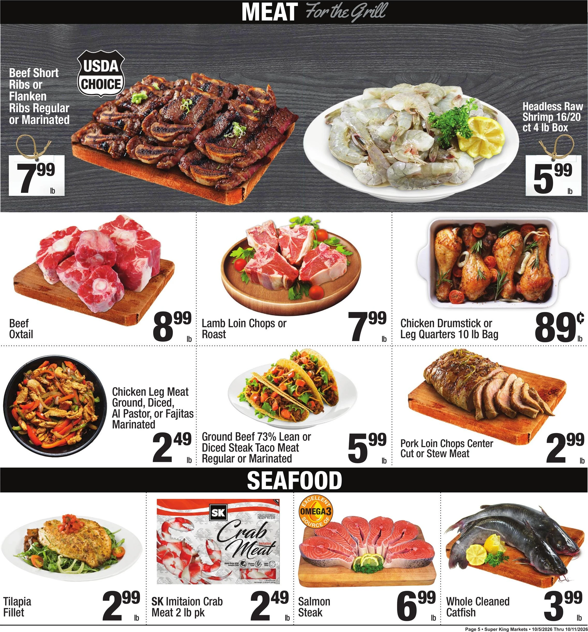 Super King Page 6 of 13, weekly ad for Oct 5 - Oct 11, 2026