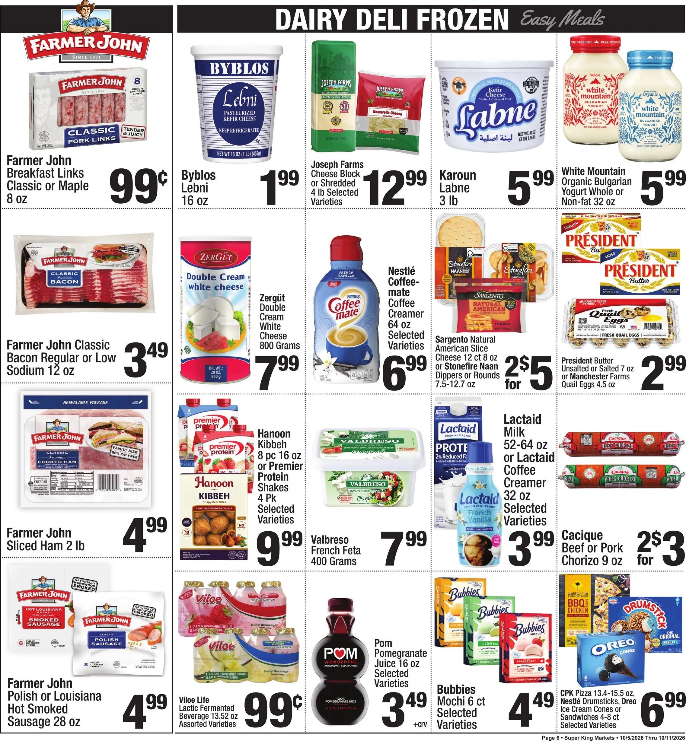 Super King Page 7 of 13, weekly ad for Oct 5 - Oct 11, 2026
