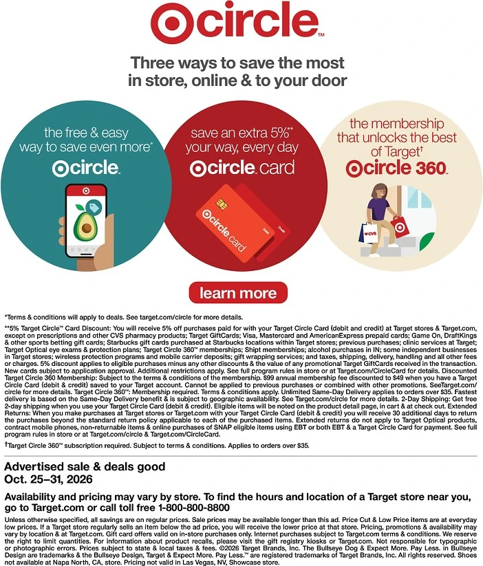 Target Page 35 of 35, weekly ad for Oct 23 - Oct 31, 2026