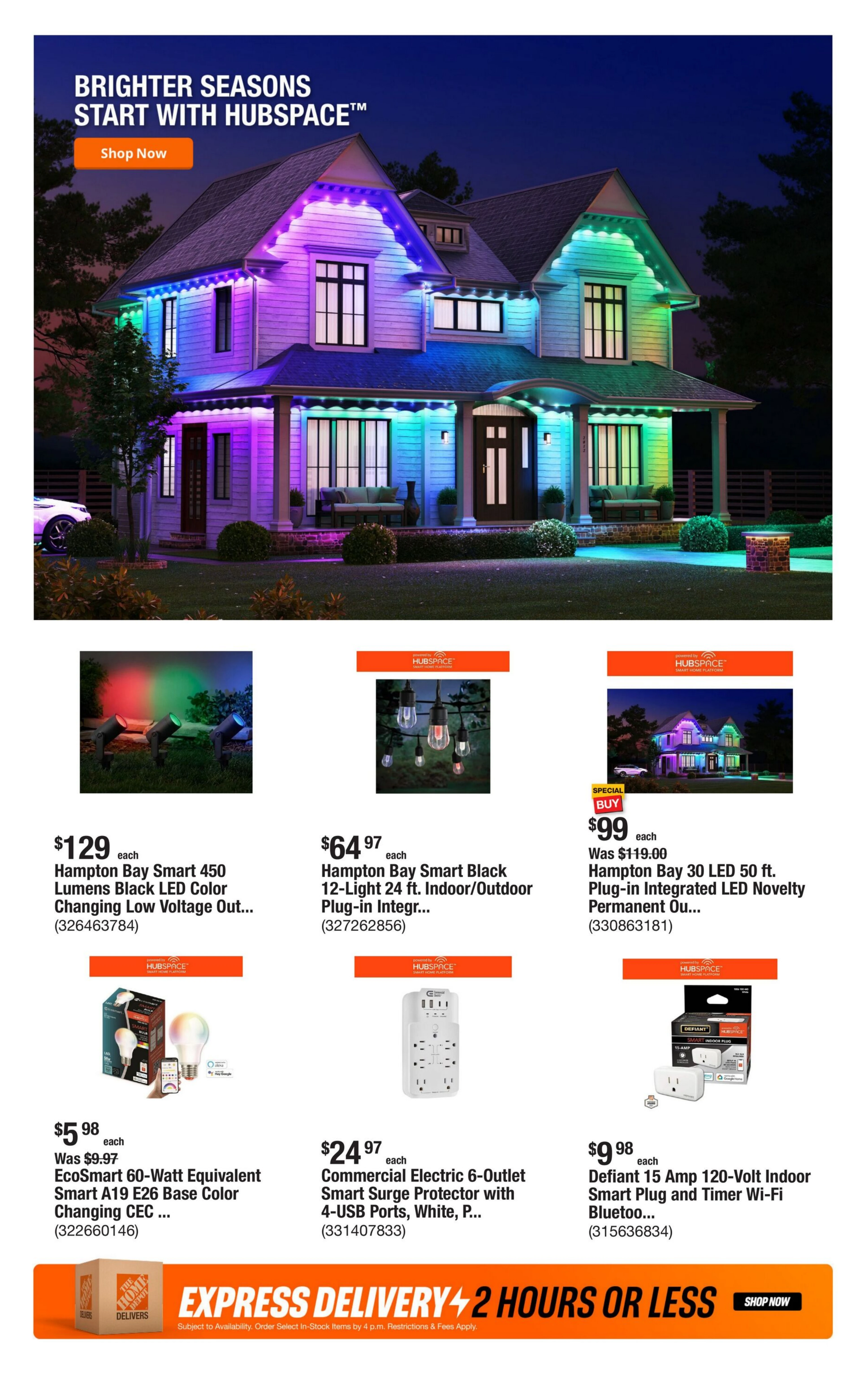 The Home Depot Page 8 of 10, weekly ad for Oct 1 - Oct 8, 2026