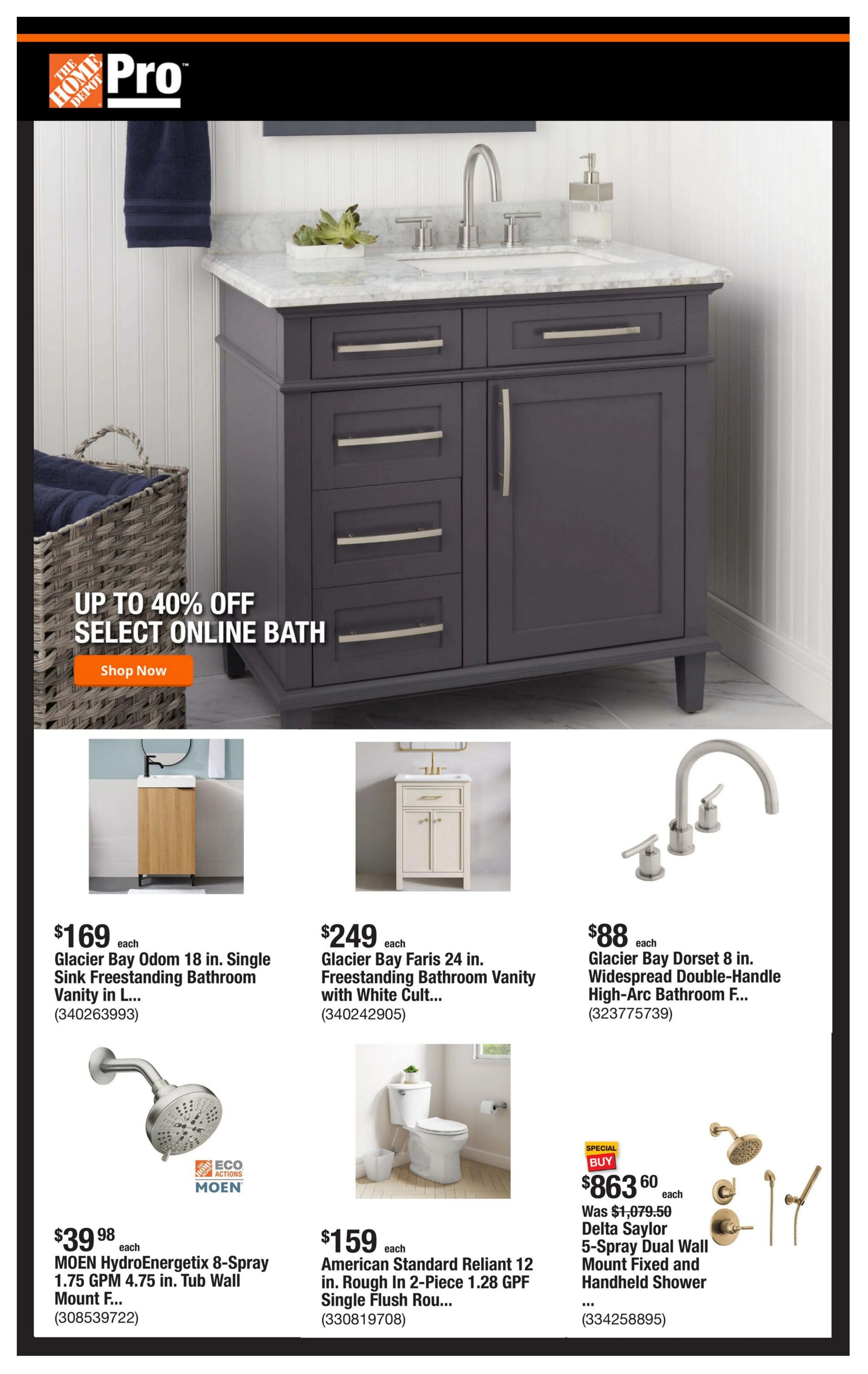 The Home Depot Page 1 of 6, weekly ad for Oct 5 - Oct 12, 2026