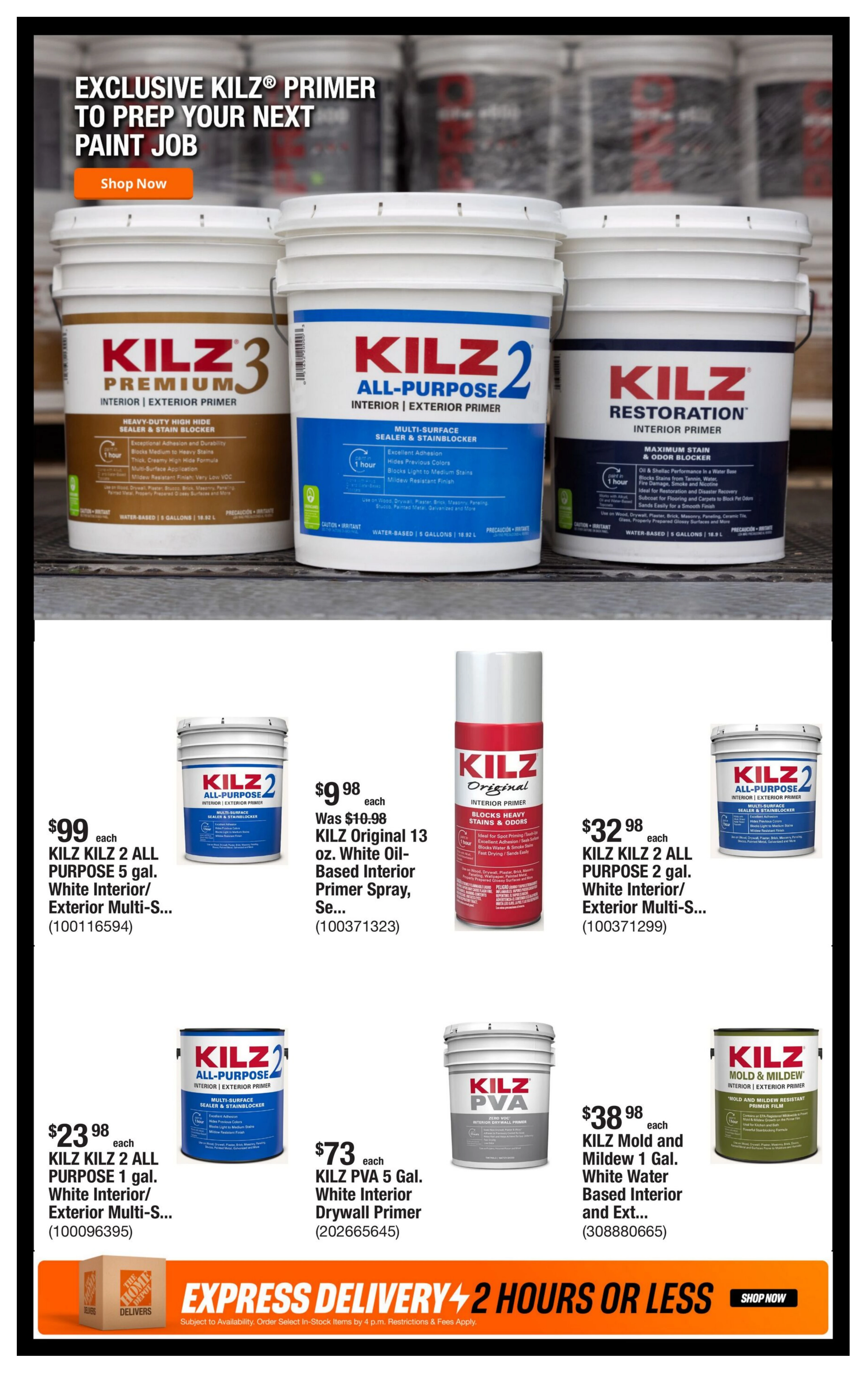 The Home Depot Page 2 of 6, weekly ad for Oct 5 - Oct 12, 2026