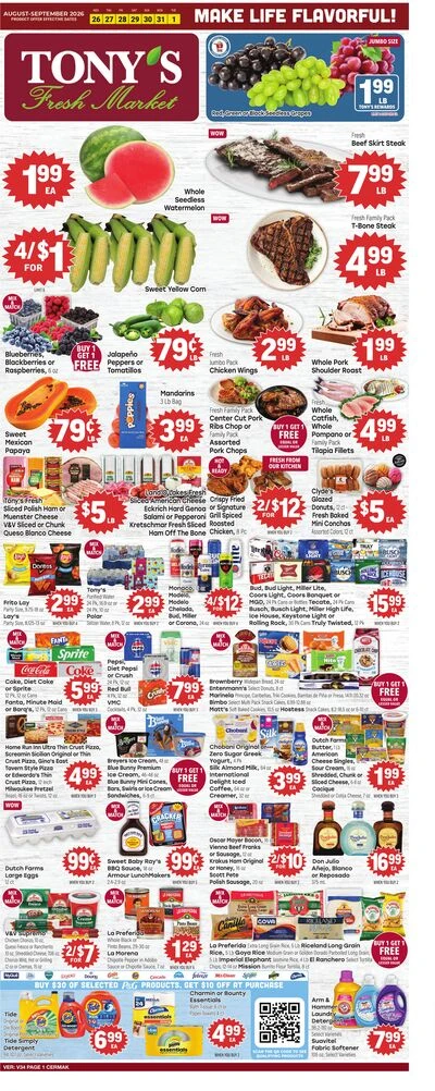 Tony's Fresh Market Page 1