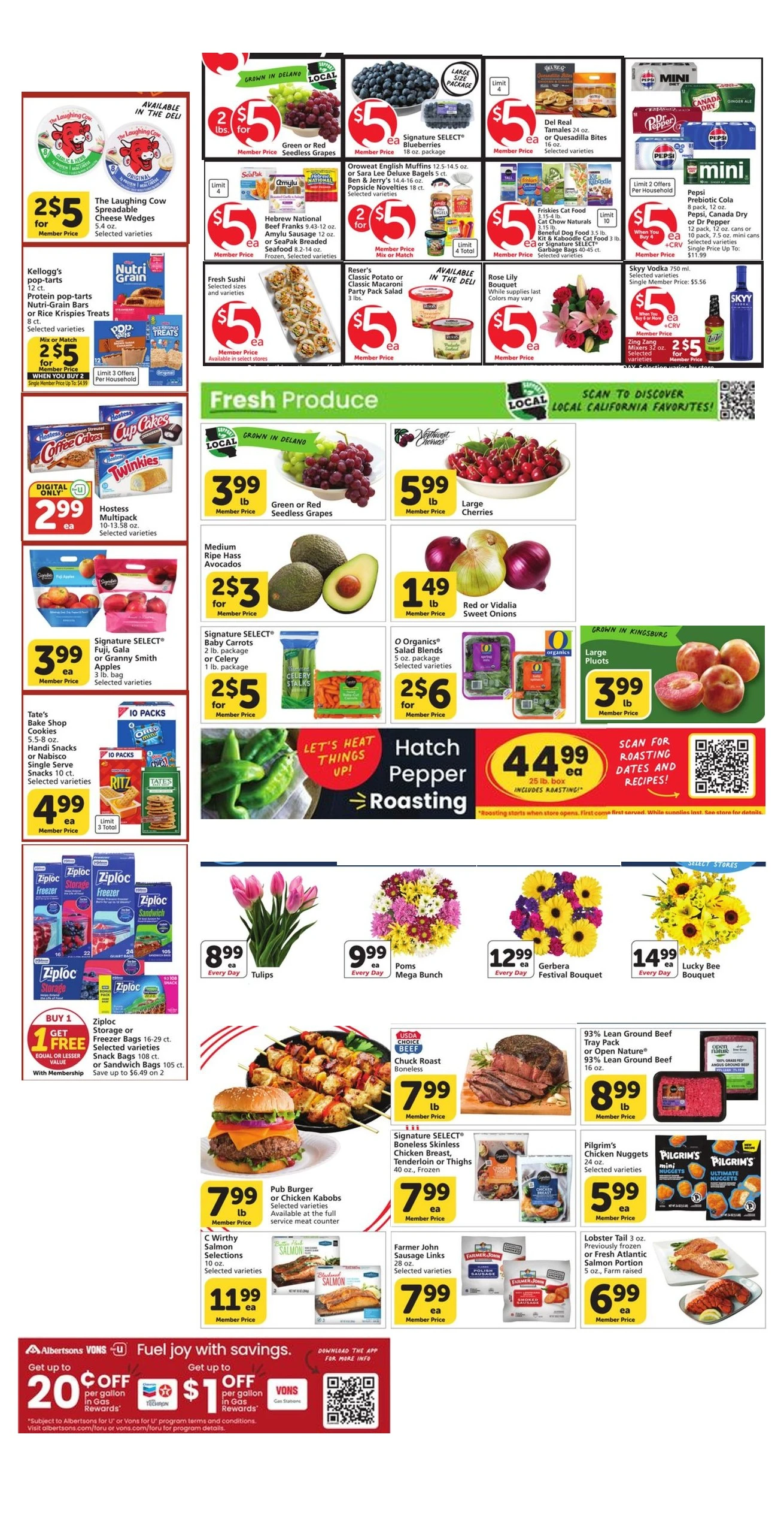 Vons Page 3 of 4, weekly ad for Aug 5 - Aug 11, 2026
