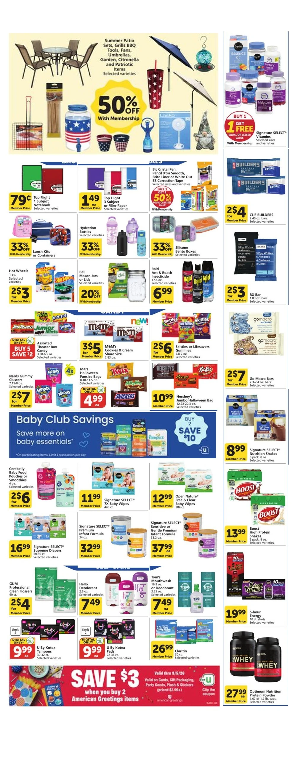 Vons Page 5 of 6, weekly ad for Aug 12 - Aug 18, 2026