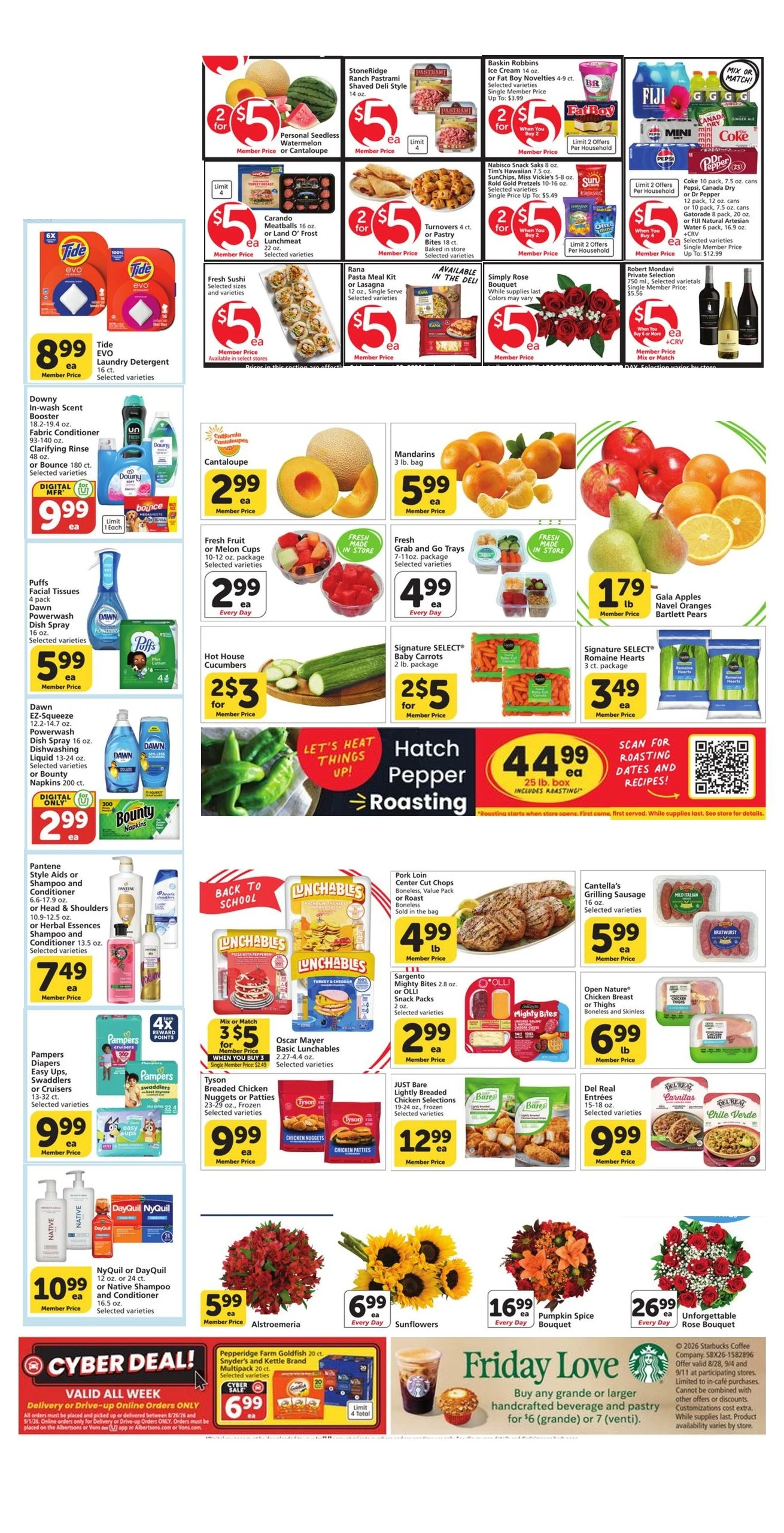 Vons Page 3 of 7, weekly ad for Aug 26 - Sep 1, 2026