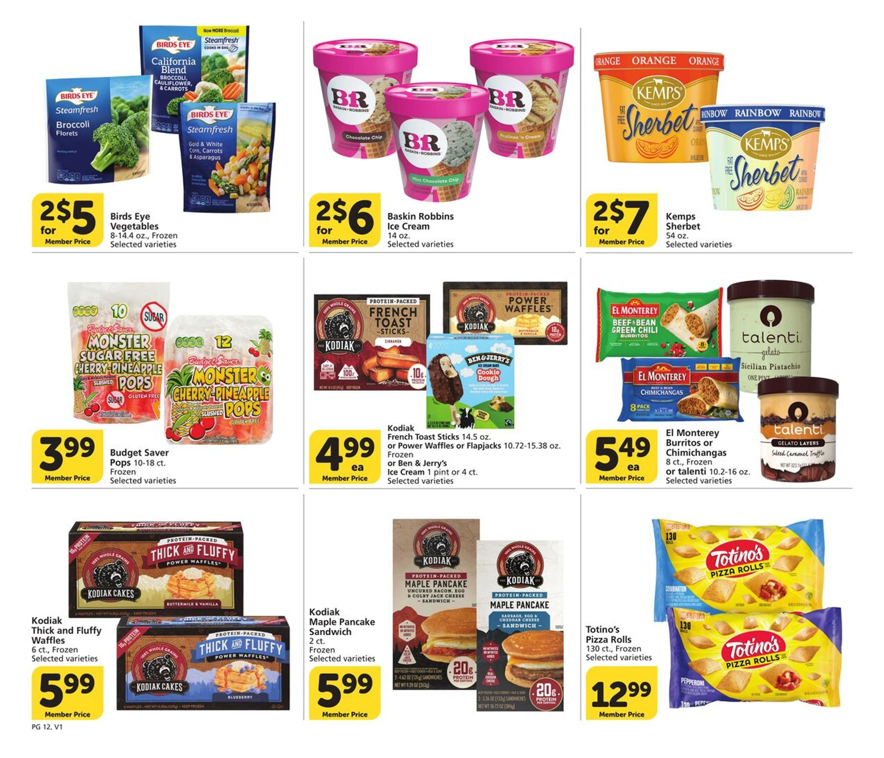 Vons Page 12 of 13, weekly ad for Aug 26 - Sep 22, 2026