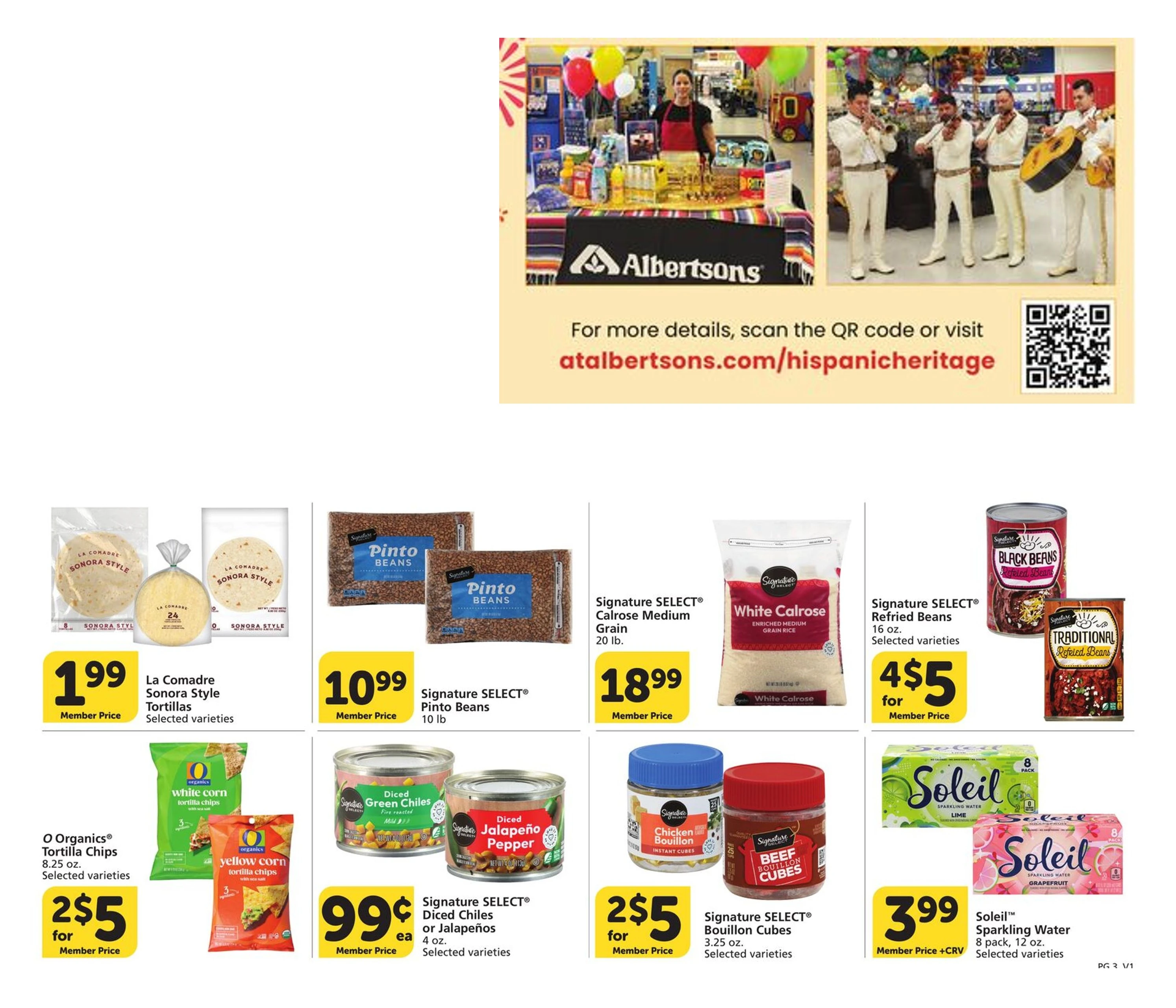 Vons Page 3 of 13, weekly ad for Aug 26 - Sep 22, 2026