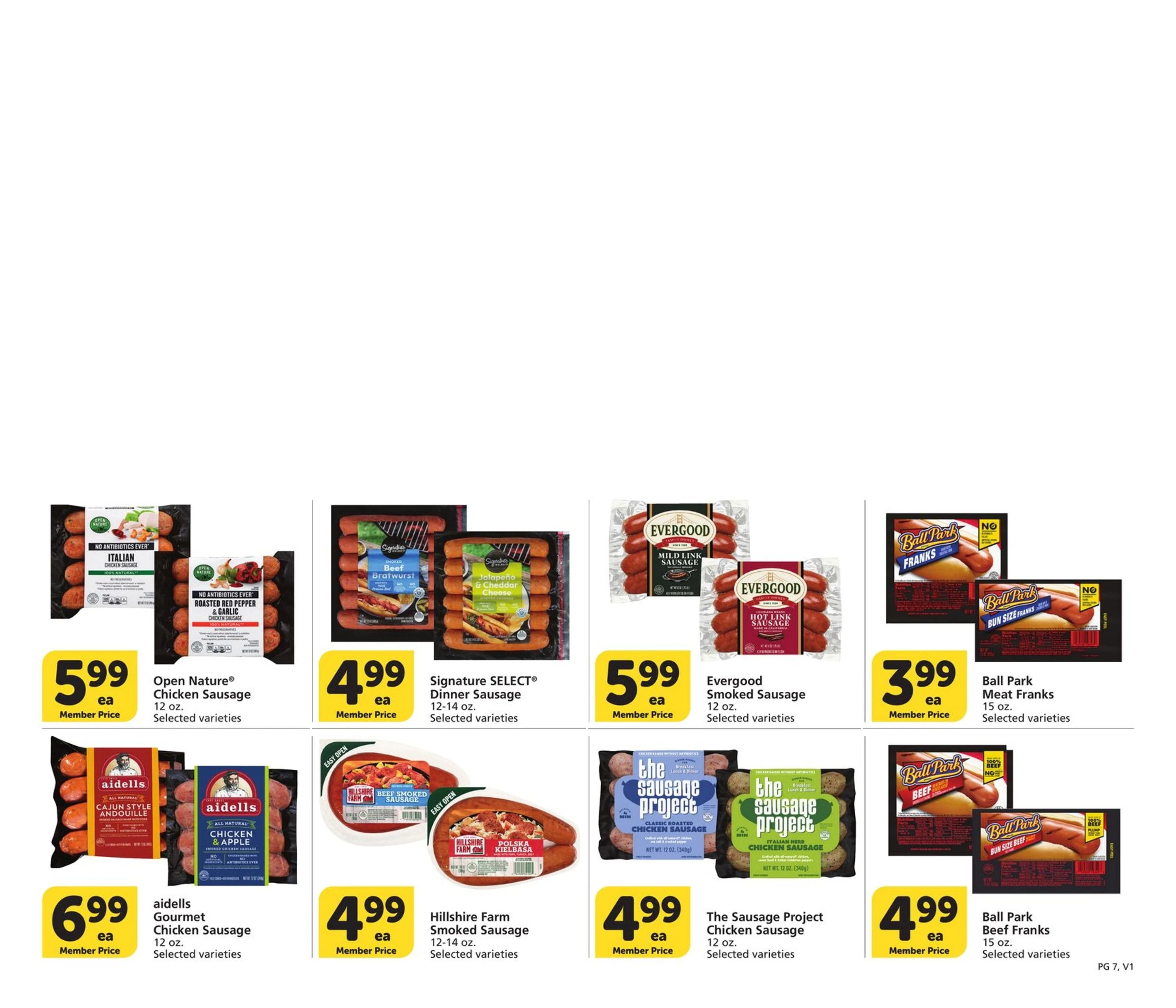 Vons Page 7 of 13, weekly ad for Aug 26 - Sep 22, 2026