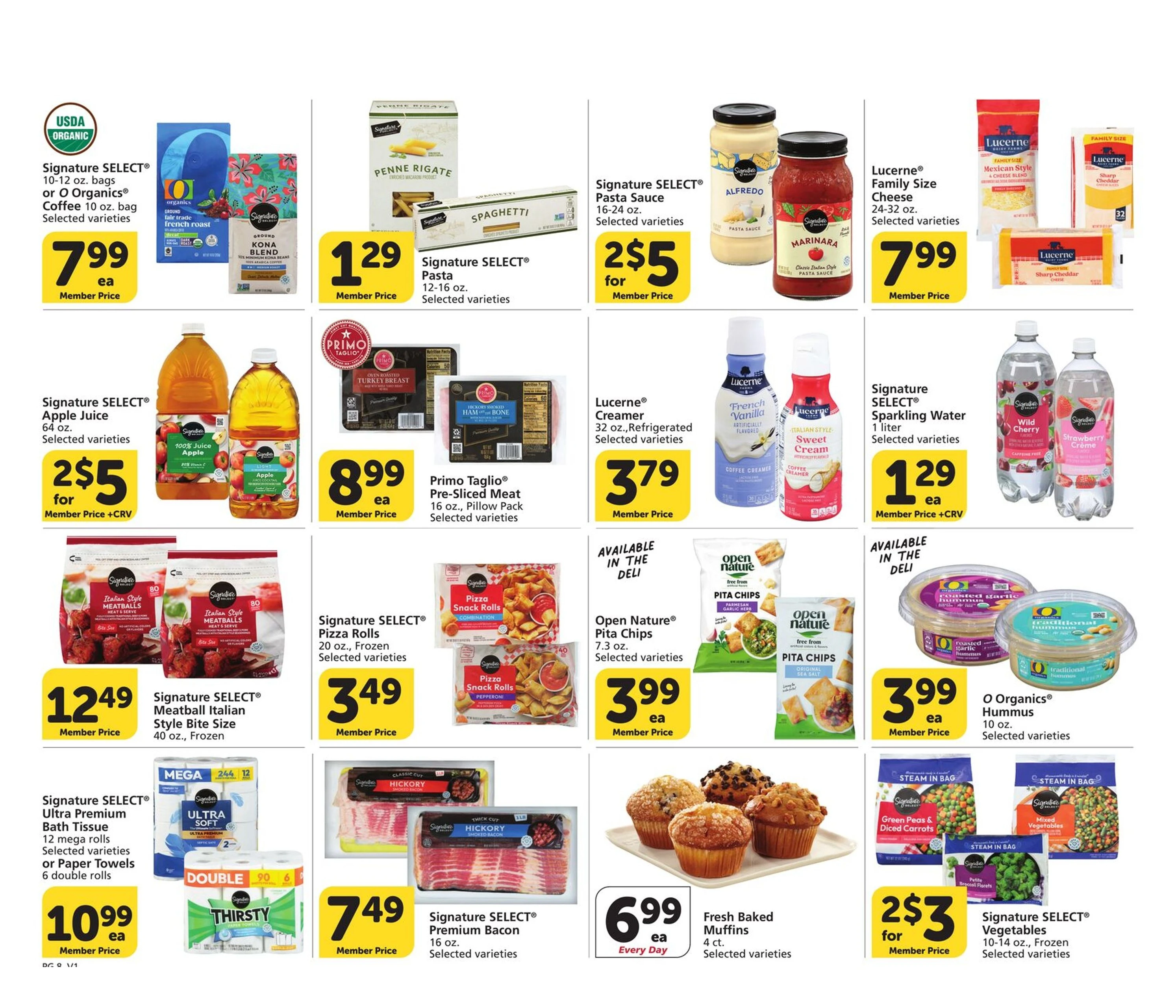 Vons Page 8 of 13, weekly ad for Aug 26 - Sep 22, 2026